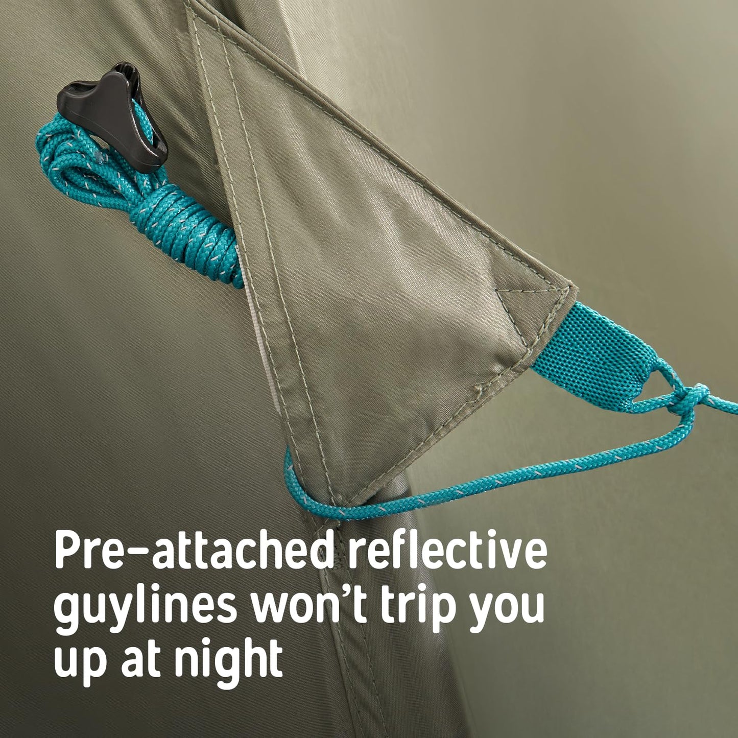 Kelty Daydreamer 4P + 6P Camping Tent, Blackout Fabric, Interior Light Diffusing Gear Loft, Standing Height, PFAS Free (4 Person)