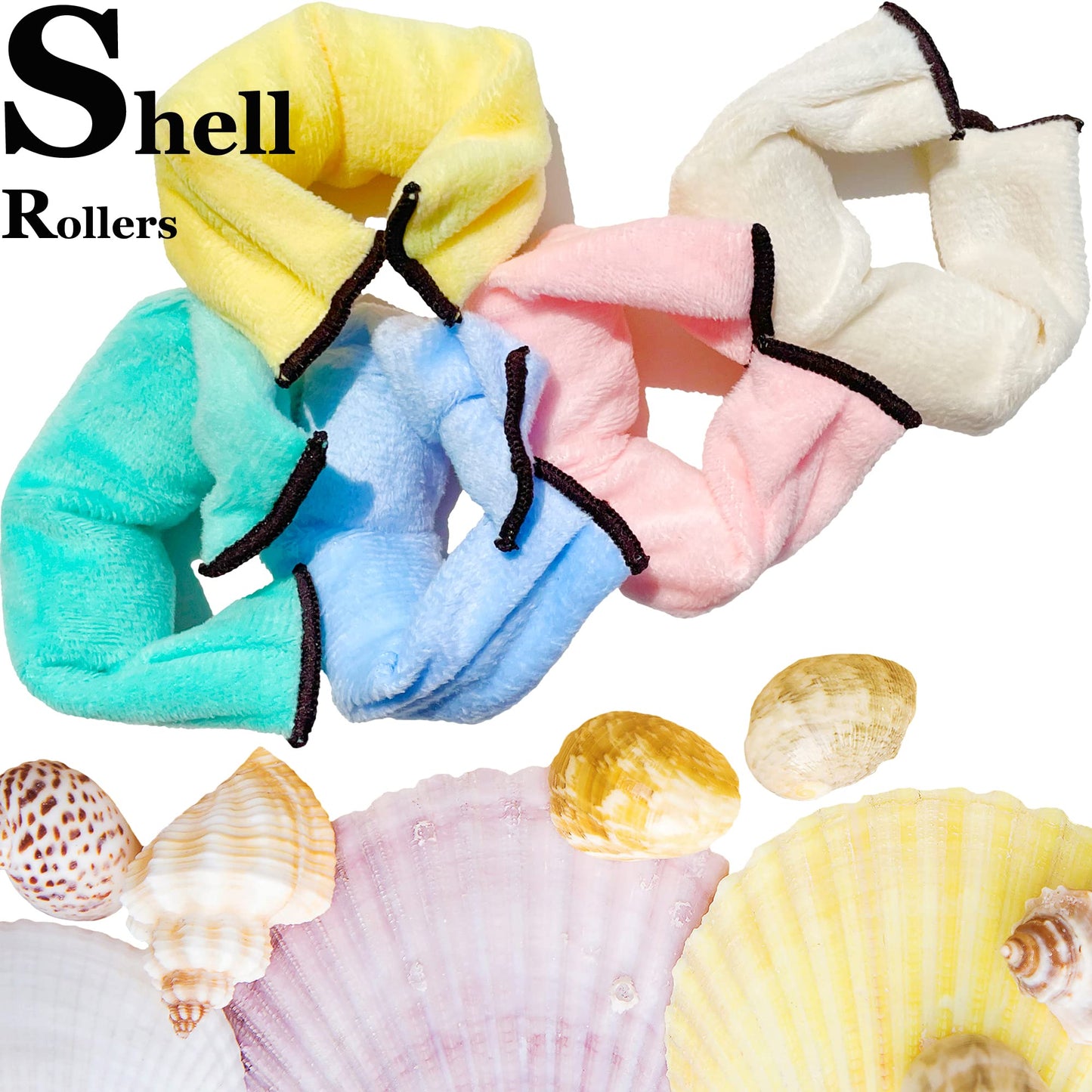Aimin Hair Heatless Curlers, Soft Foam Hair Curlers To Sleep Tn, Satin No Heat Hair Curlers For Long Hair, Sponge Overnight Heatless Curls Hair Rollers (30 pcs, candy color) … …