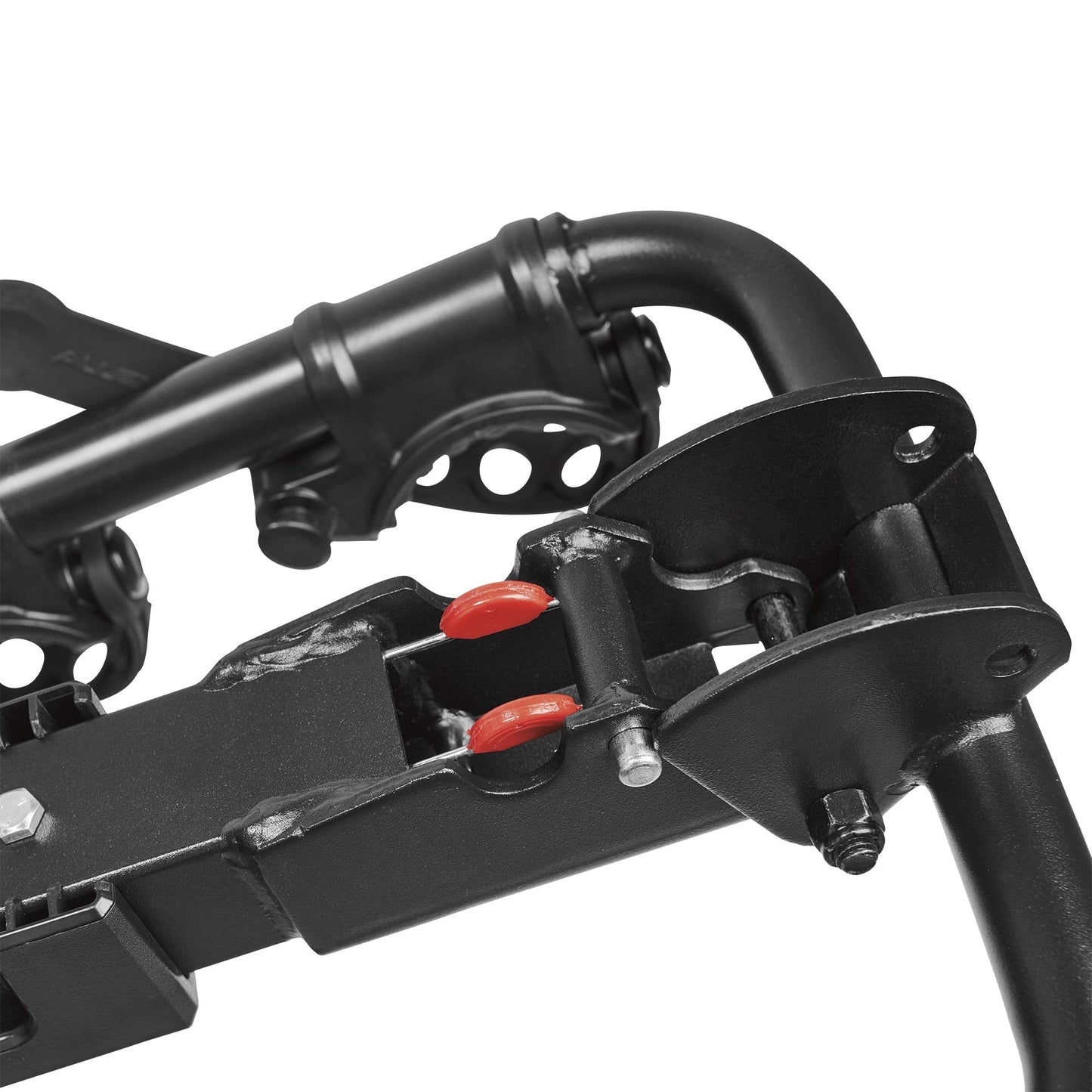 Allen Sports Premier Locking Quick Release 4-Bike Carrier for 2 Inch Hitch on Vehicles with Spare Tire, Model 400QR, Black