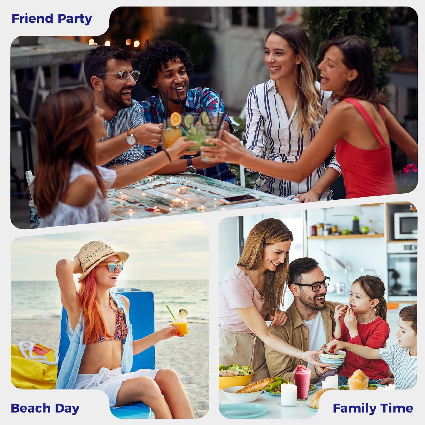 Oylus No-Ice-Needed Slushie Machine for Home - 70 oz Self-Cleaning Frozen Drink Maker with One-Touch Reservation & 6 Preset Programs, for Frozen Margaritas, Milkshakes, Frappés, Slushies & Parties