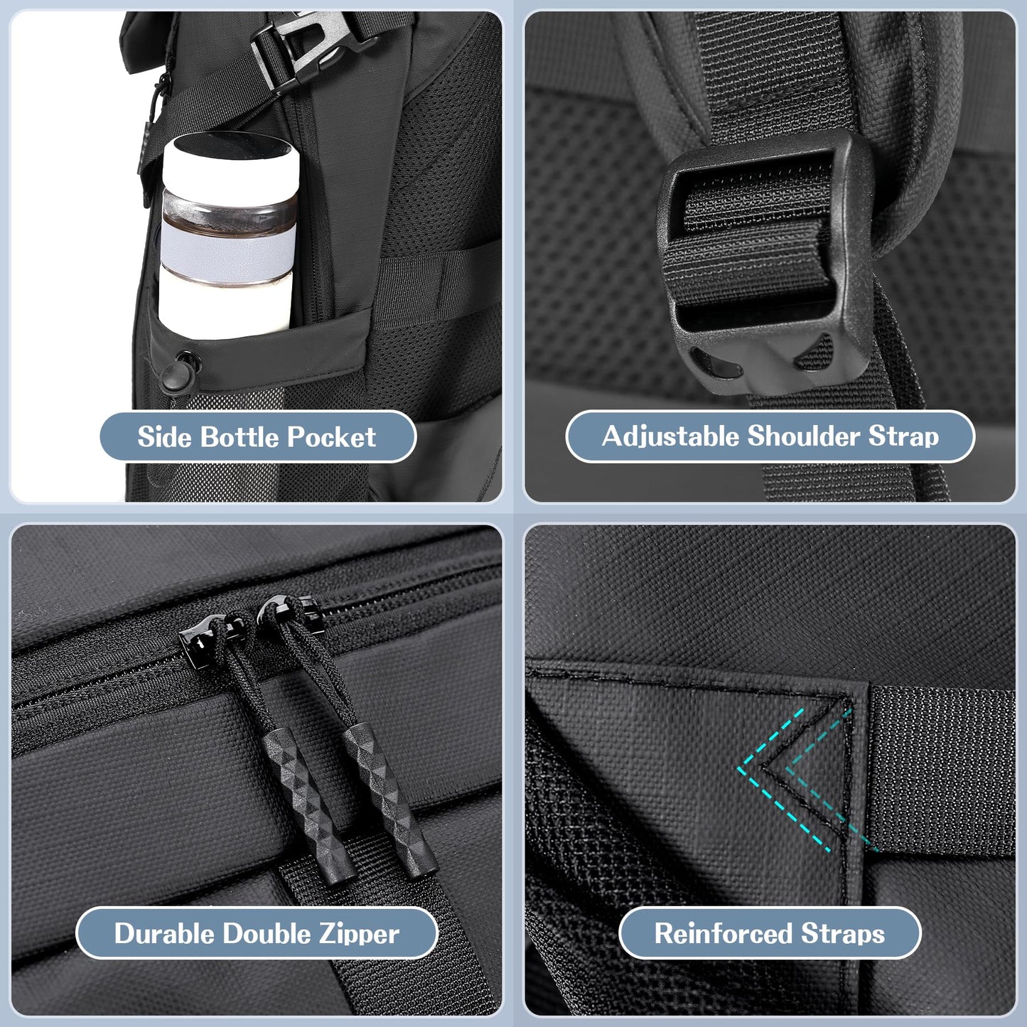 Bagenerous 24L Basketball Backpack with Separate Ball Holder Shoe Compartment