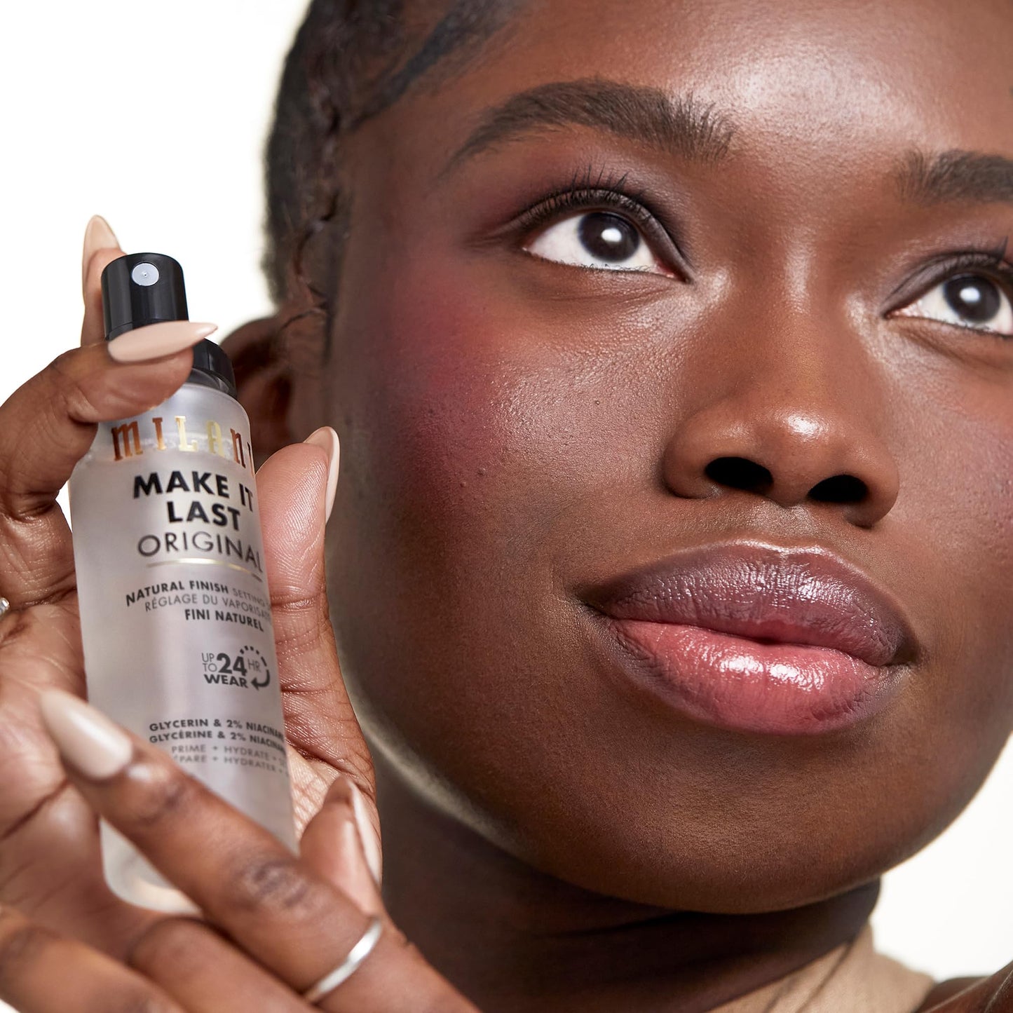 Milani Make It Last Original - Natural Finish 3-in-1 Primer and Setting Spray + Make It Dewy Setting Spray 3 in 1- Hydrate + Illuminate + Set Makeup Finishing Spray