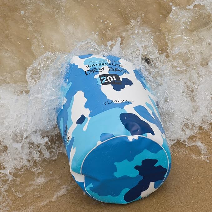 Waterproof Dry Bag Backpack 5L/10L/20L/30L/40L, Roll Top Floating Waterproof Storage Bags for Kayaking, Boating, Swimming, Hiking, Camping and Fishing