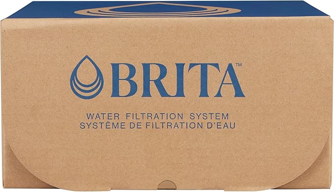 Brita Large Water Filter Pitcher, BPA-Free Water Pitcher, Replaces 1,800 Plastic Water Bottles a Year, Lasts Two Months or 40 Gallons, Includes 1 Filter, 10-Cup Capacity, Bright White