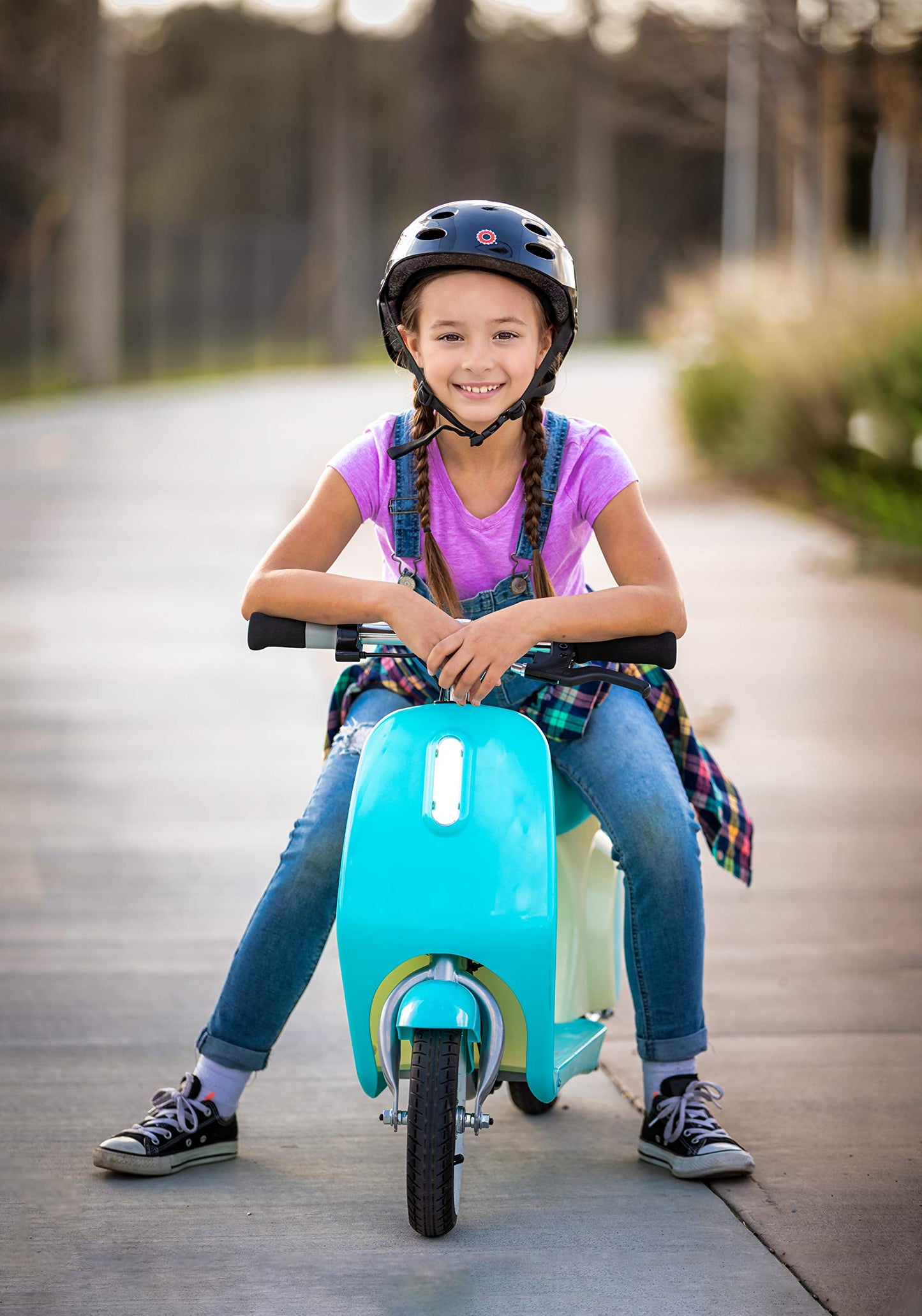 Razor Pocket Mod Petite Euro-Style Electric Scooter - Blue