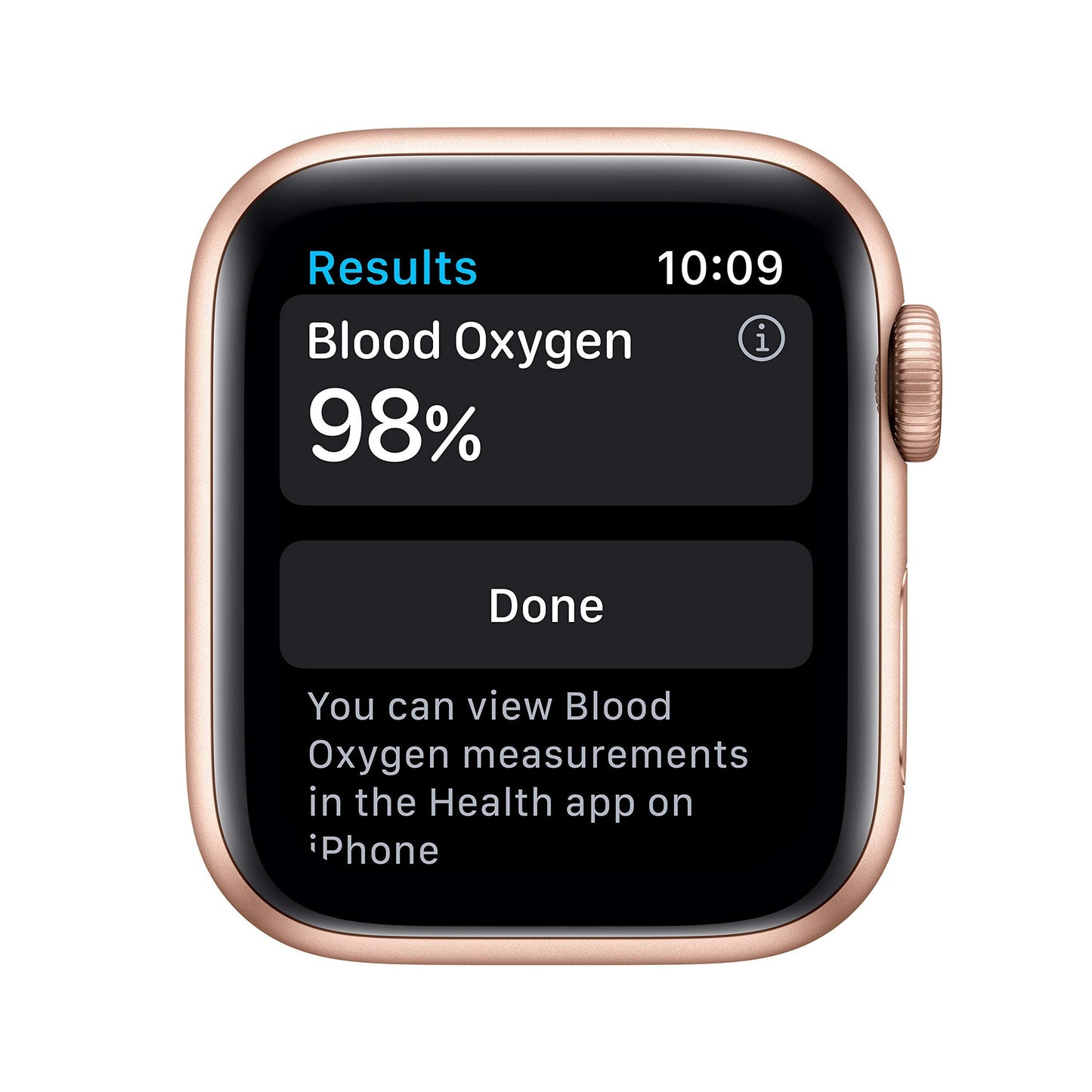 Apple Watch Series 6 (GPS, 40mm) - Gold Aluminum Case with Pink Sand Sport Band (Renewed)