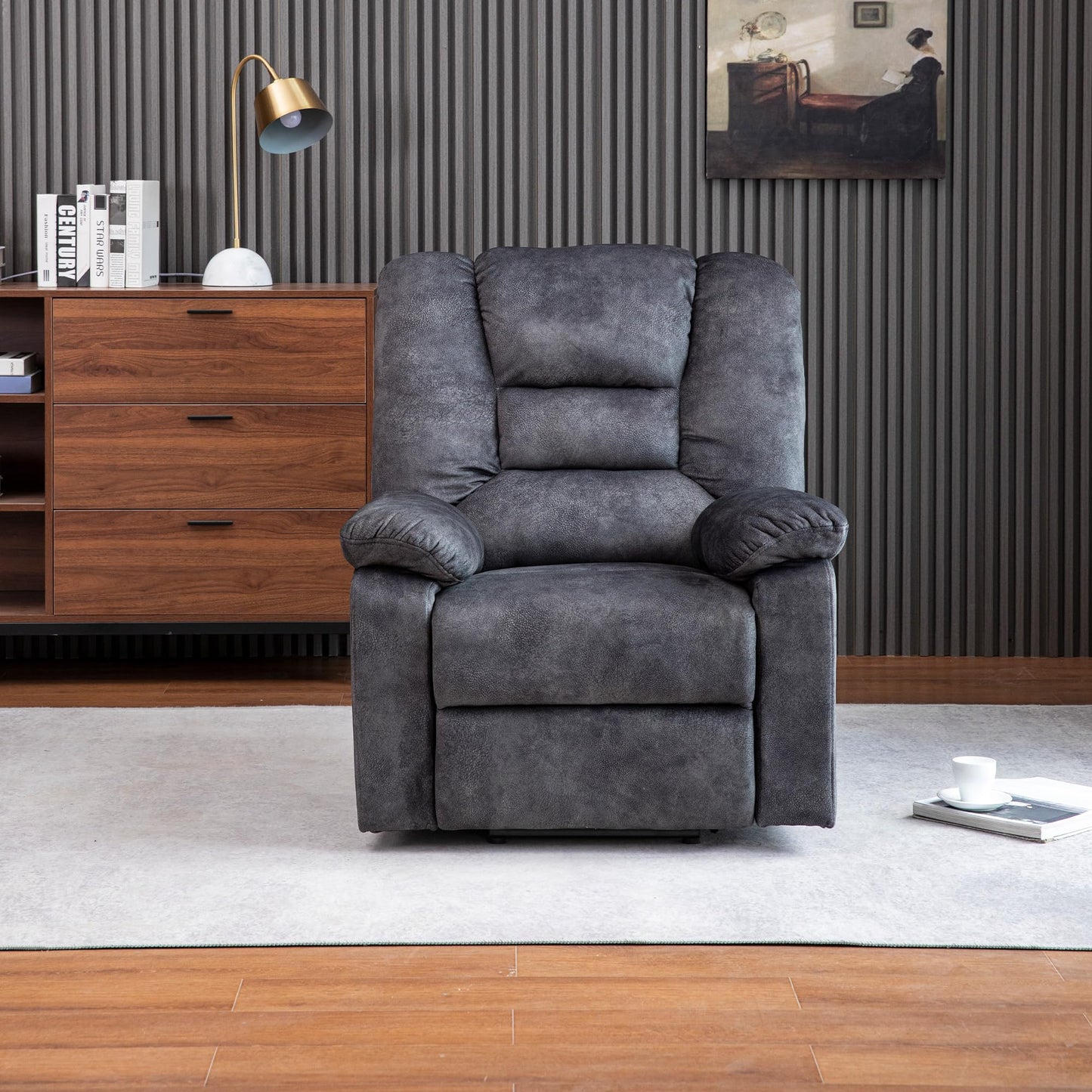 FANYE Electric Power Lift Recliner Chair for Elderly with Massage and Heat, Infinite Position Adjustable Recliner & Chair 1 or 2 Remote Controls and Side Pocket