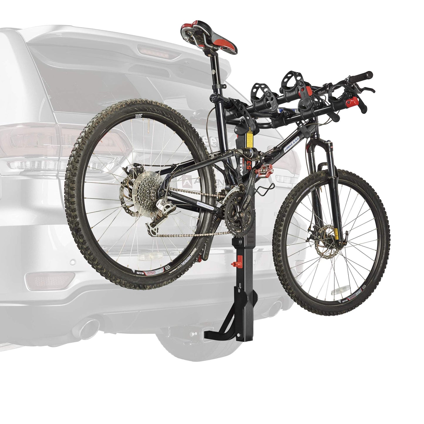 Allen Sports Premier Hitch Mounted 3-Bike Carrier, Model S535 , Black