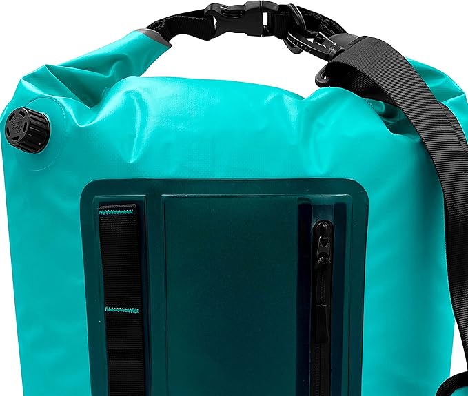 Pelican - Exocool Cooler Dry Bag - Collapsible Portable Soft Sided Roll - Insulated Waterproof Leak Proof for Kayaking, Hiking, Camping & Fishing - 10L or 20L