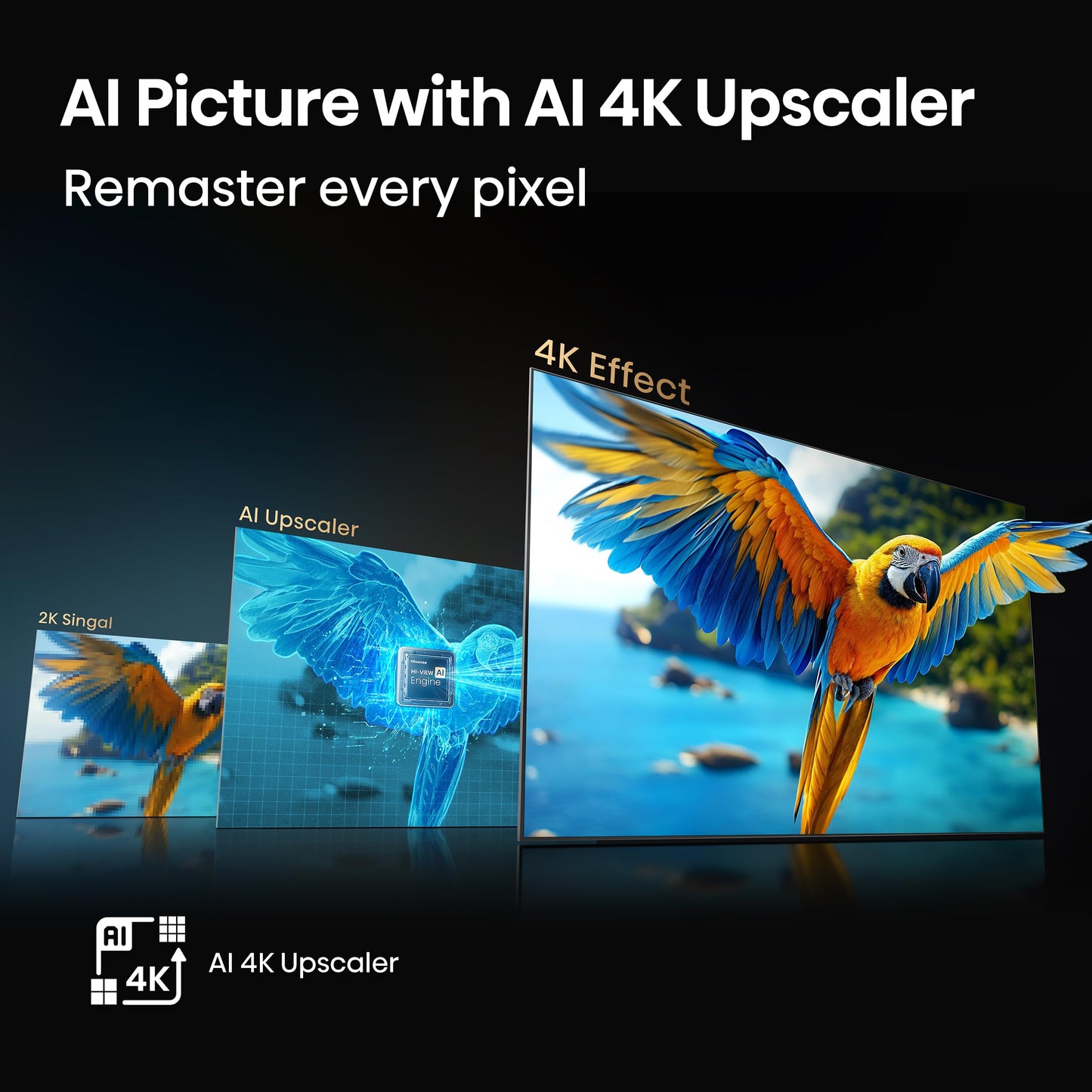 Hisense 50" Class QD6 Series (50QD6QF, 2025 Model) QLED 4K UHD Smart Fire TV, Voice Remote with Alexa, Dolby Vision, Dolby Atmos, Motion Rate 120, HDR 10+, Game Mode Plus, MEMC, VRR, ALLM