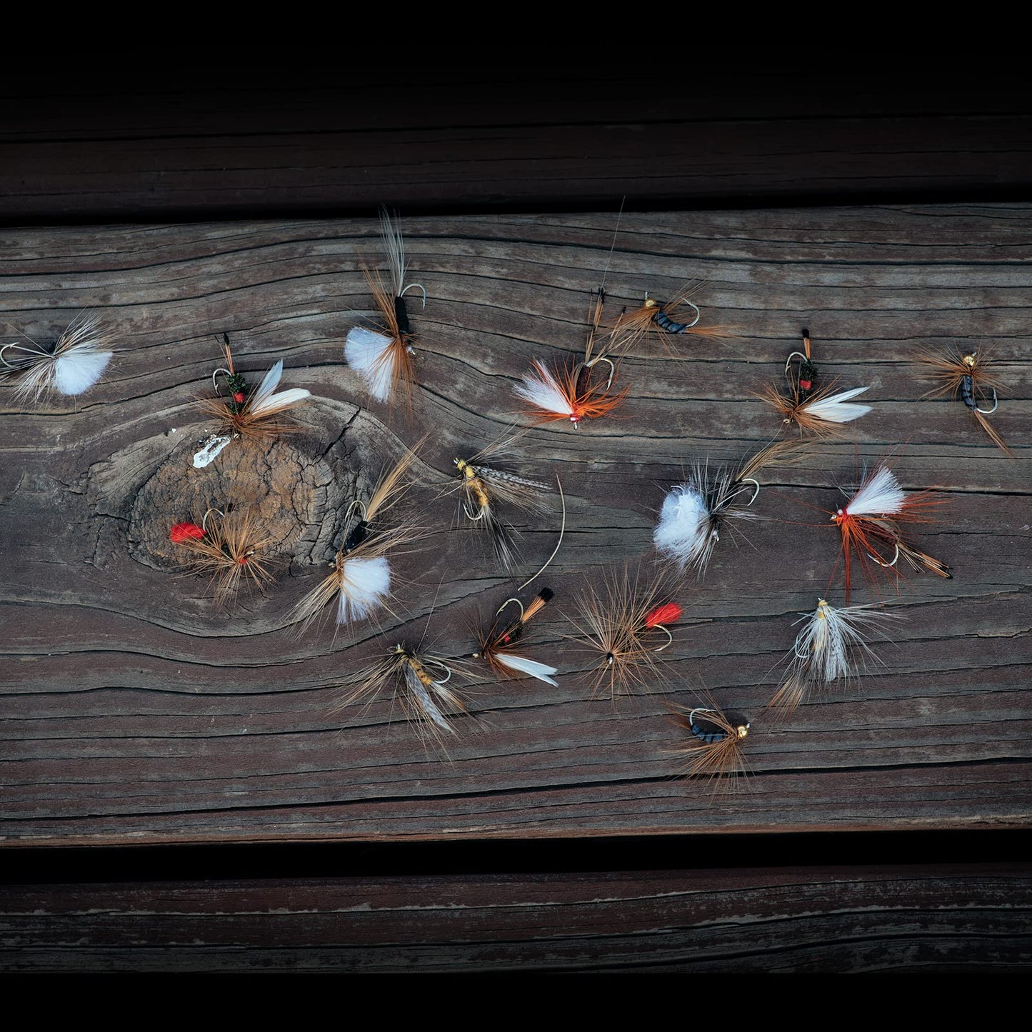 Goture Fly Fishing Flies Kit - 30pcs Lures - Fly Fishing Assortment Kit for Bass Trout Salmon Fishing - Dry Flies Wet Flies Streamers Nymphs