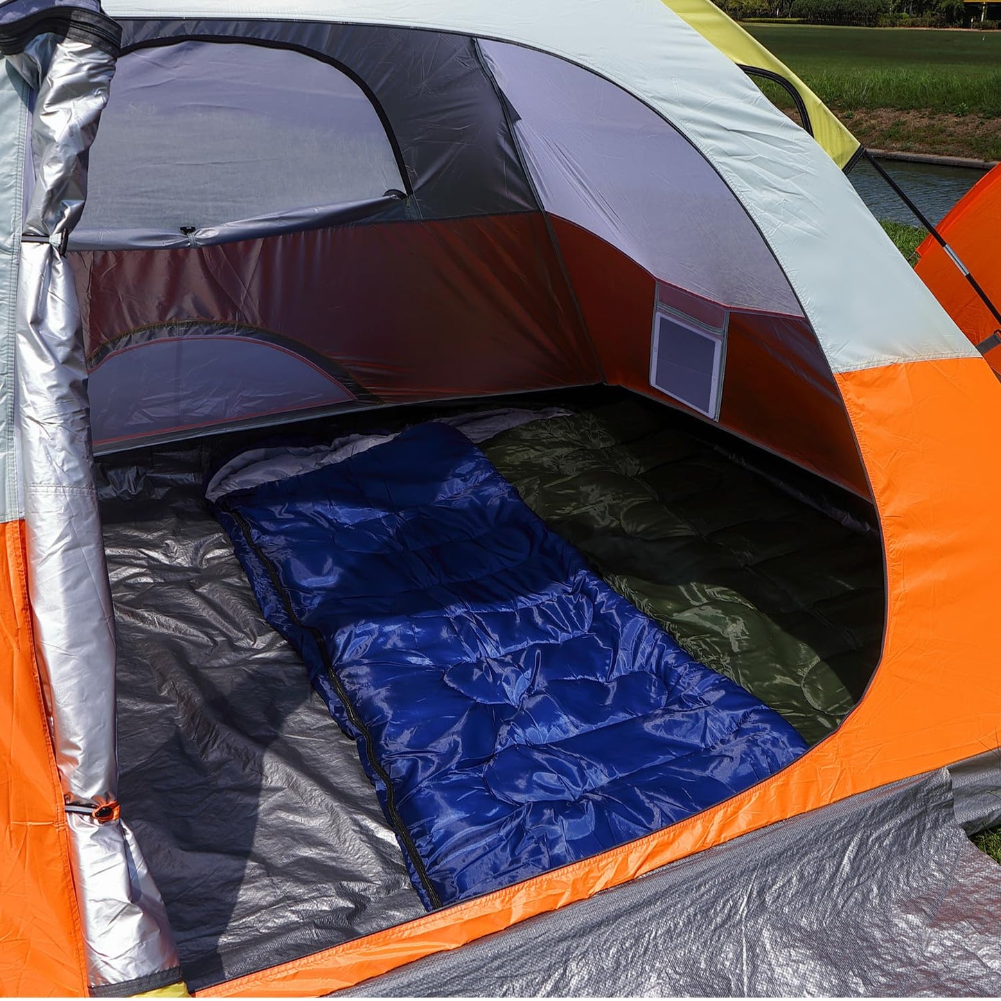 /2/3/4 Person Dome Tents for Camping, Lightweight Portable Backpacking Tent,Lightweight Portable,Waterproof Windproof Sundome Tent,t,Easy to Set Up,Family,Backpacking