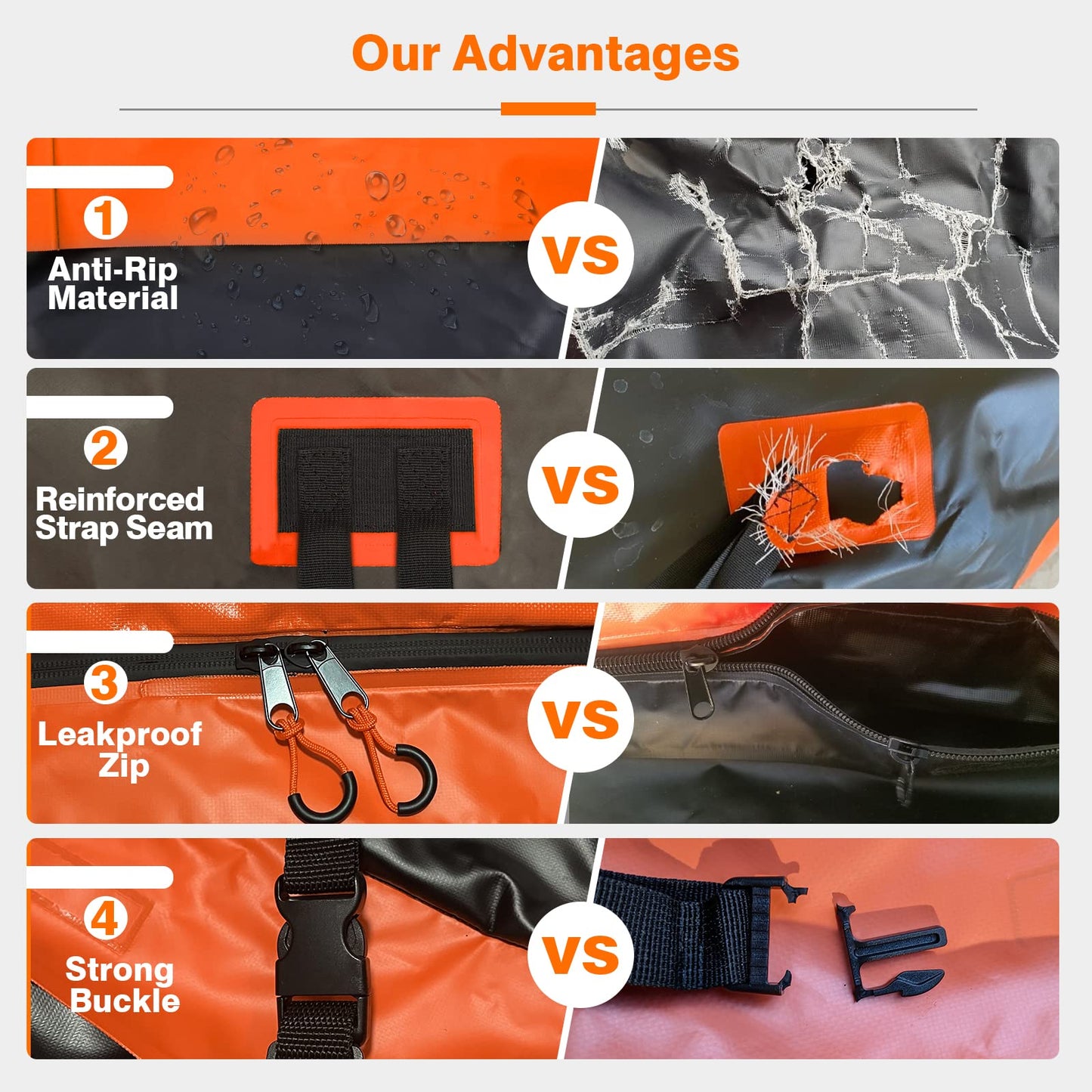 APTY Car Rooftop Cargo Bag Carrier, 16 Cubic Feet Soft Roof Top Luggage Bag for All Vechicles with/Without Racks - with Waterproof Zip, Luggage Lock, Anti-Slip Mat, Door Hooks, Storage Bag