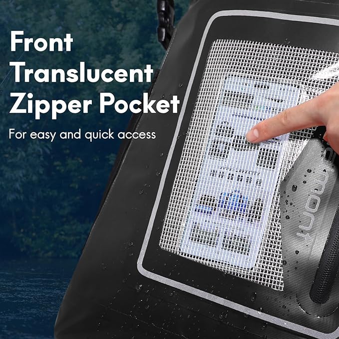 Haimont Waterproof Backpack Dry Bag Floating Roll Top Dry Sack Durable Backpack for Kayaking, Surfing, Rafting, Fishing, 30L