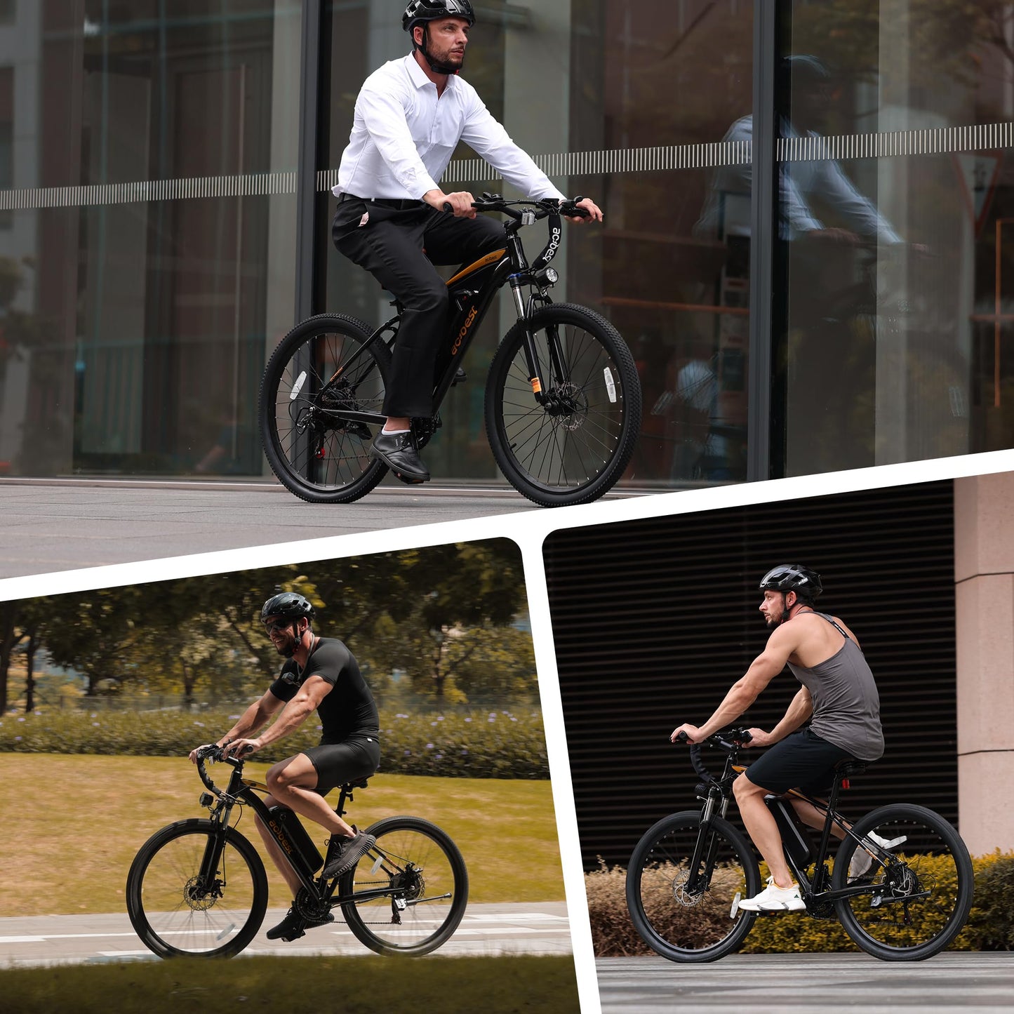 ACTBEST Apex Electric Bike for Adults, 26" 1000W Peak Electric Mountain Bike, 22MPH Top Speed, Max Range 55+ Miles, 48V Removable Battery, 21-Speed Lightweight E-Bike, BLack1