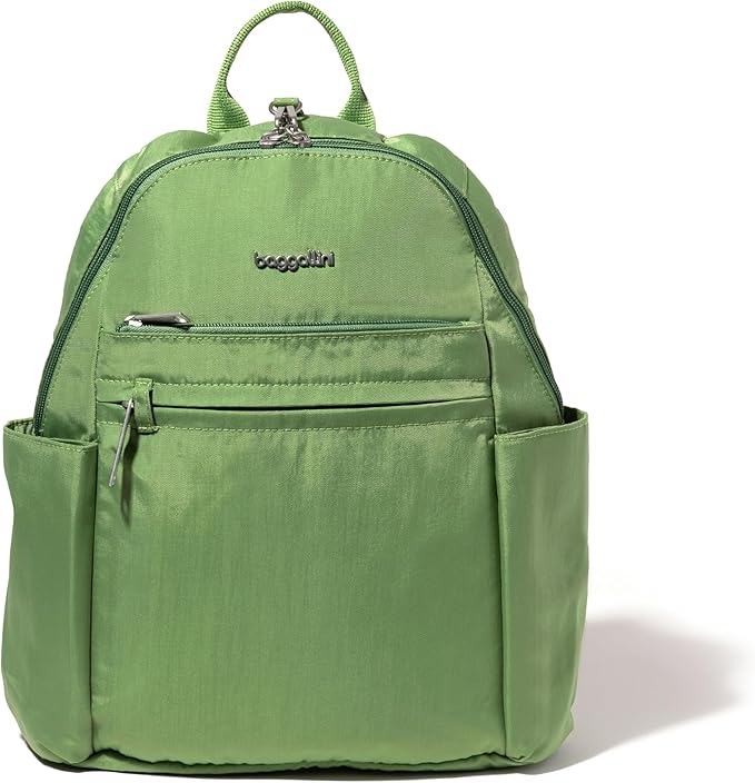 Baggallini Securtex Anti-theft Vacation Backpack for Women - Lightweight Travel Backpack Locking Zipper & RFID Wallet