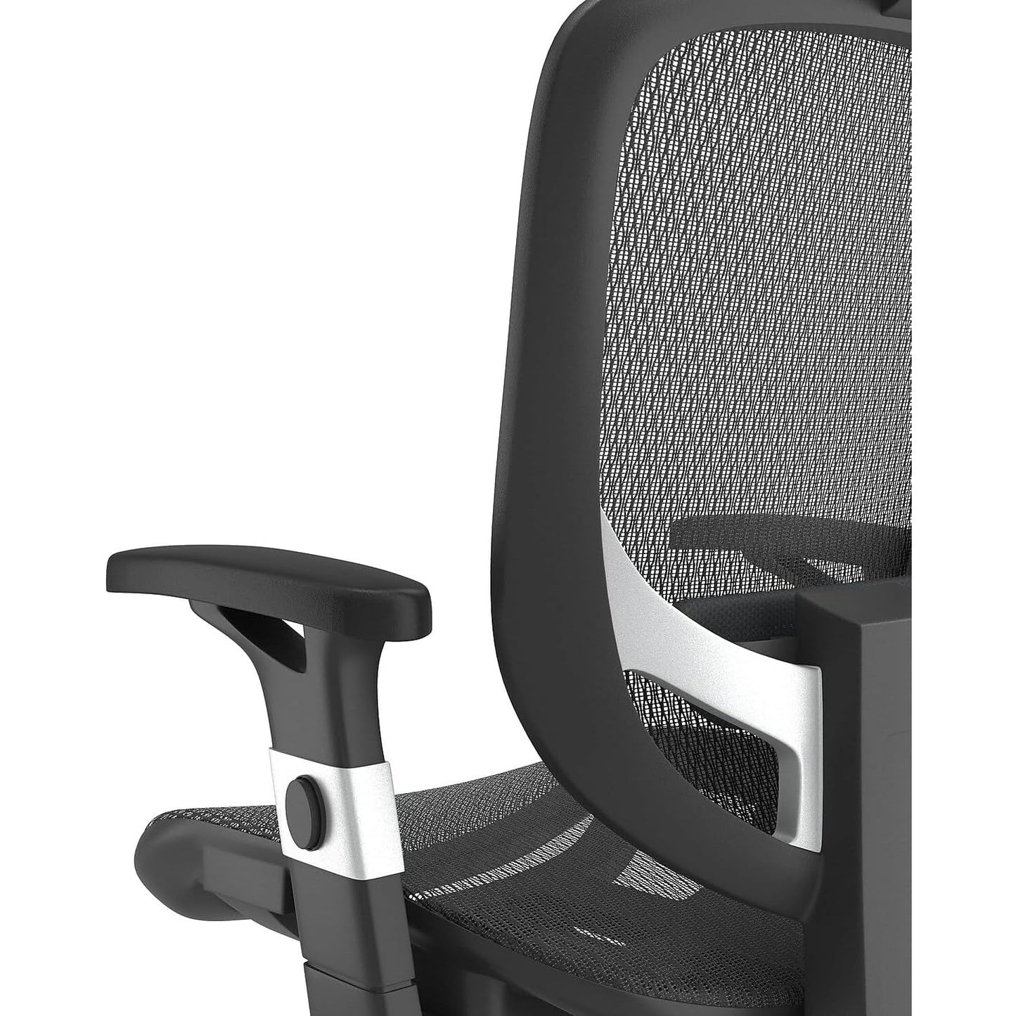 Staples Hyken Ergonomic Swivel Task Chair, Adjustable Office Chair with Breathable Mesh and Lumbar Support, Perfect for Home and Office, Black