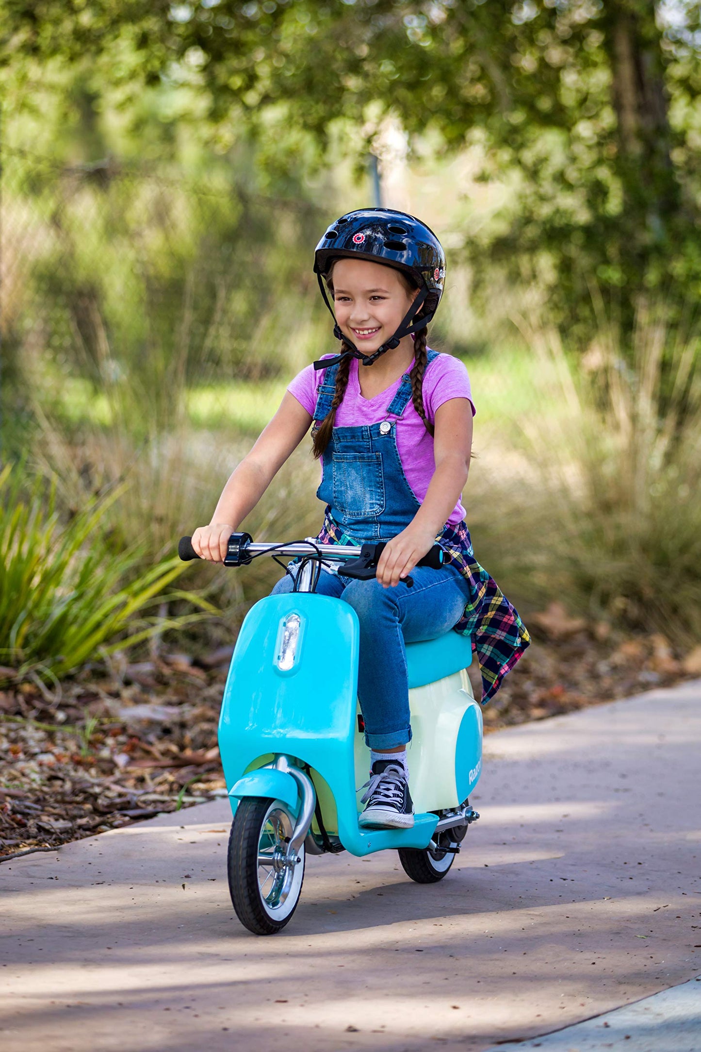 Razor Pocket Mod Petite Euro-Style Electric Scooter - Blue
