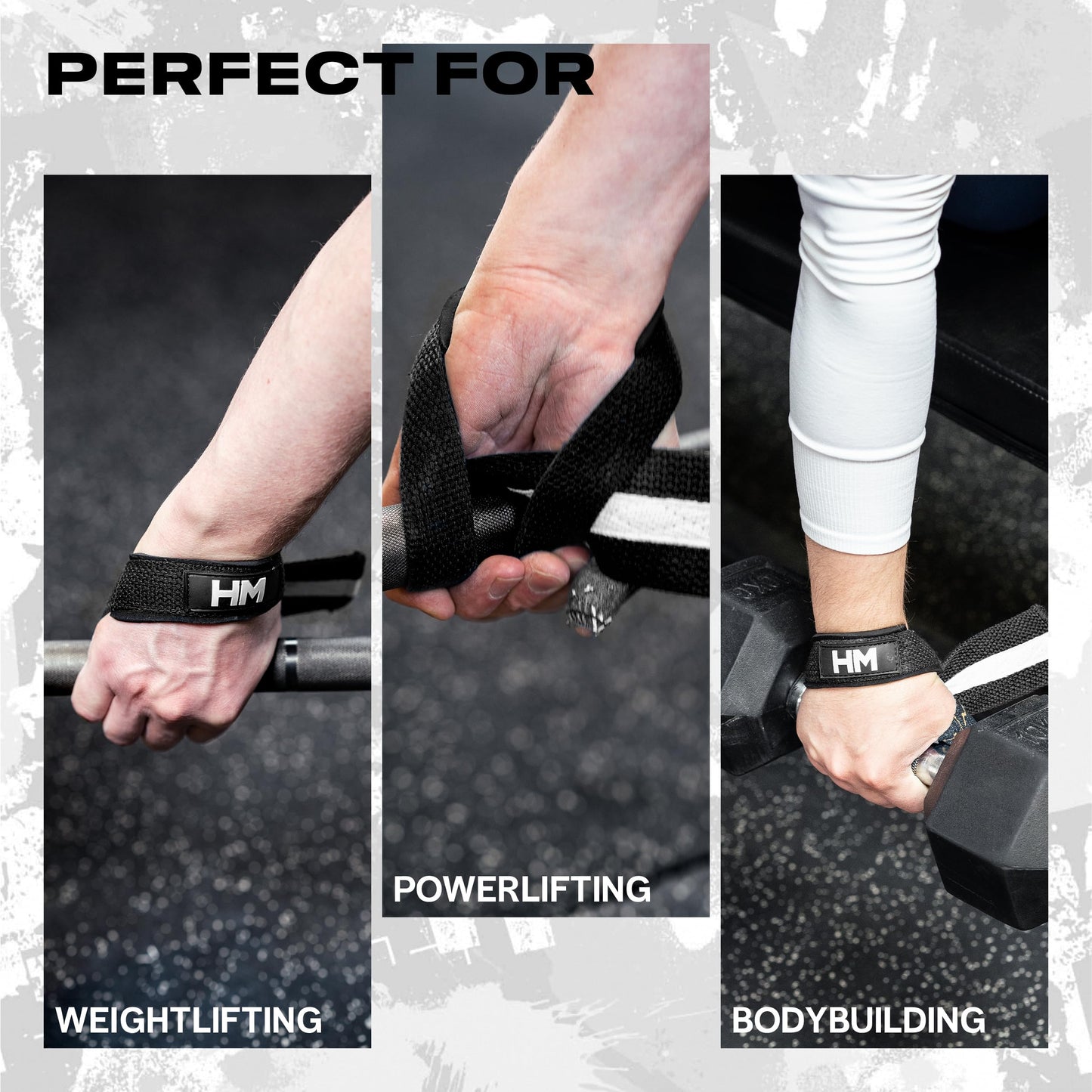 Weightlifting House Weight Lifting Straps. Wrist Straps for Olympic Weight Lifting, Snatch, Pulls and Deadlifts for both Men and Women (Mint)