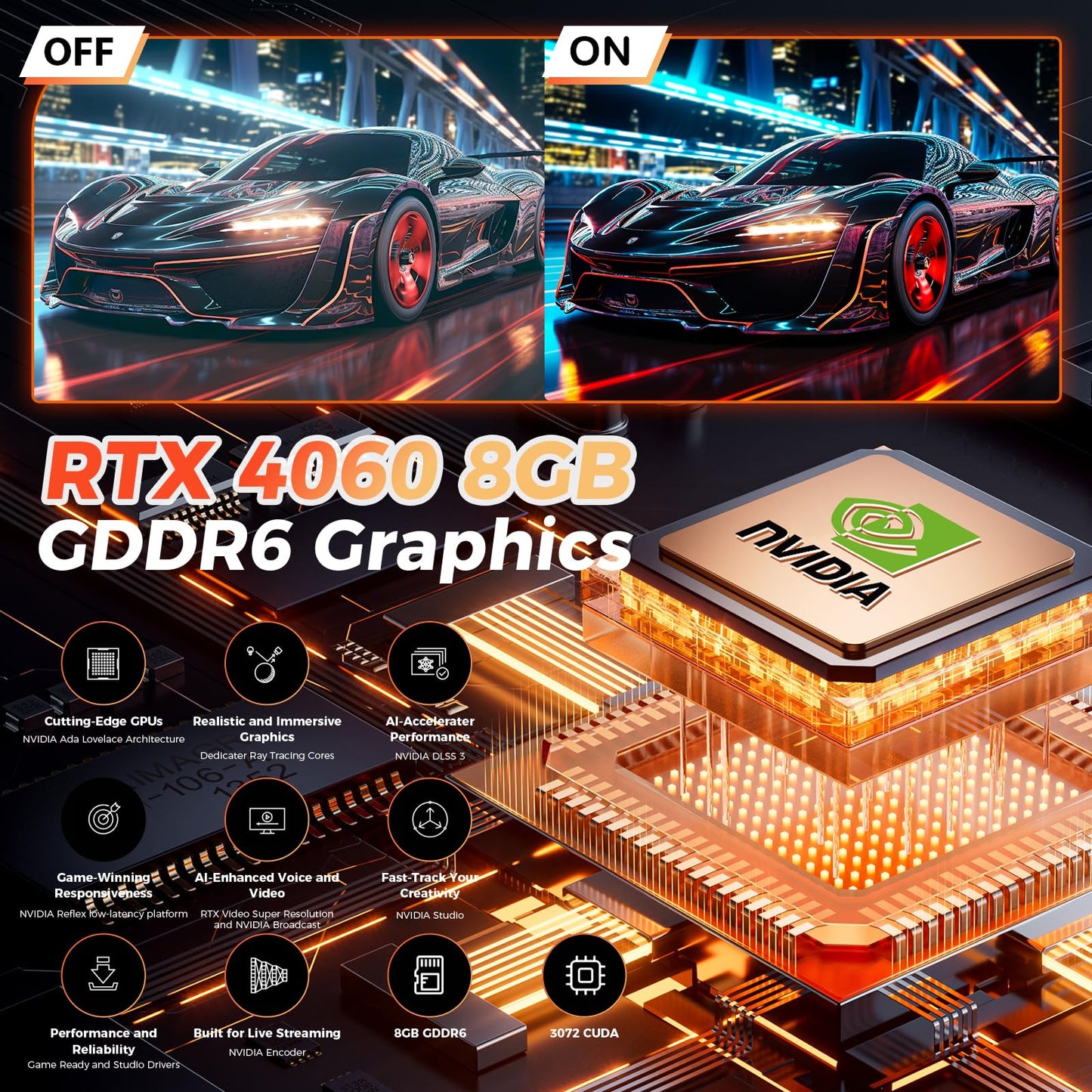 Mini Gaming PC, Intel 13Th Gen Core i9-13900HK, NVIDIA RTX 4060 Discrete Graphics Mini Desktop Computer, 32GB DDR5 RAM, 1TB PCIe G4x4 NVMe SSD, RGB Lights, Triple Display, WiFi 6E BT 5.3, Win 11 Pro