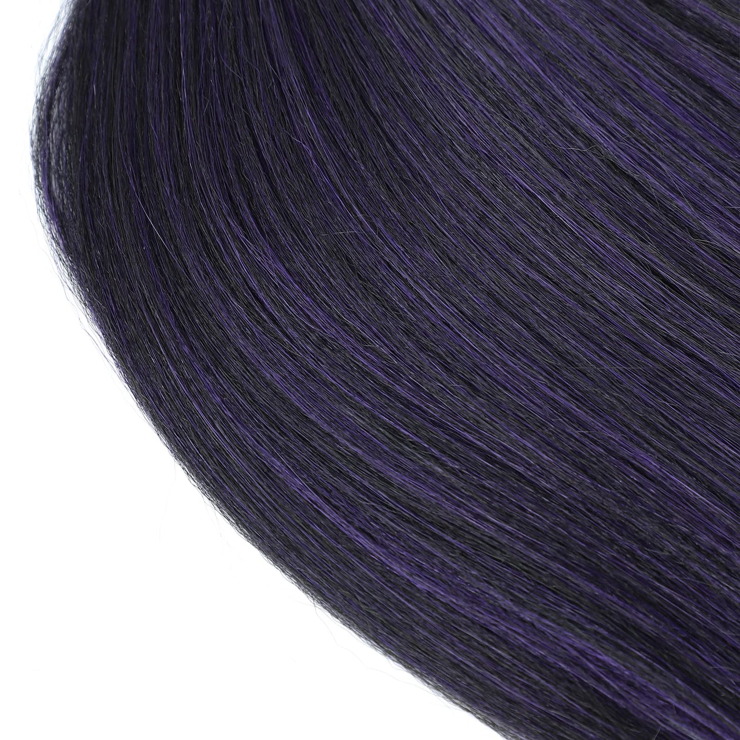 Alrence Pre Stretched Braiding Hair Long Braid 30 Inch 8 Packs Professional Braiding Hair Extensions Synthetic Crochet Twist Braids (30 Inch, 1B/Purple)