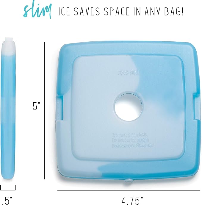 Cool Coolers by Fit & Fresh Slim Ice Packs