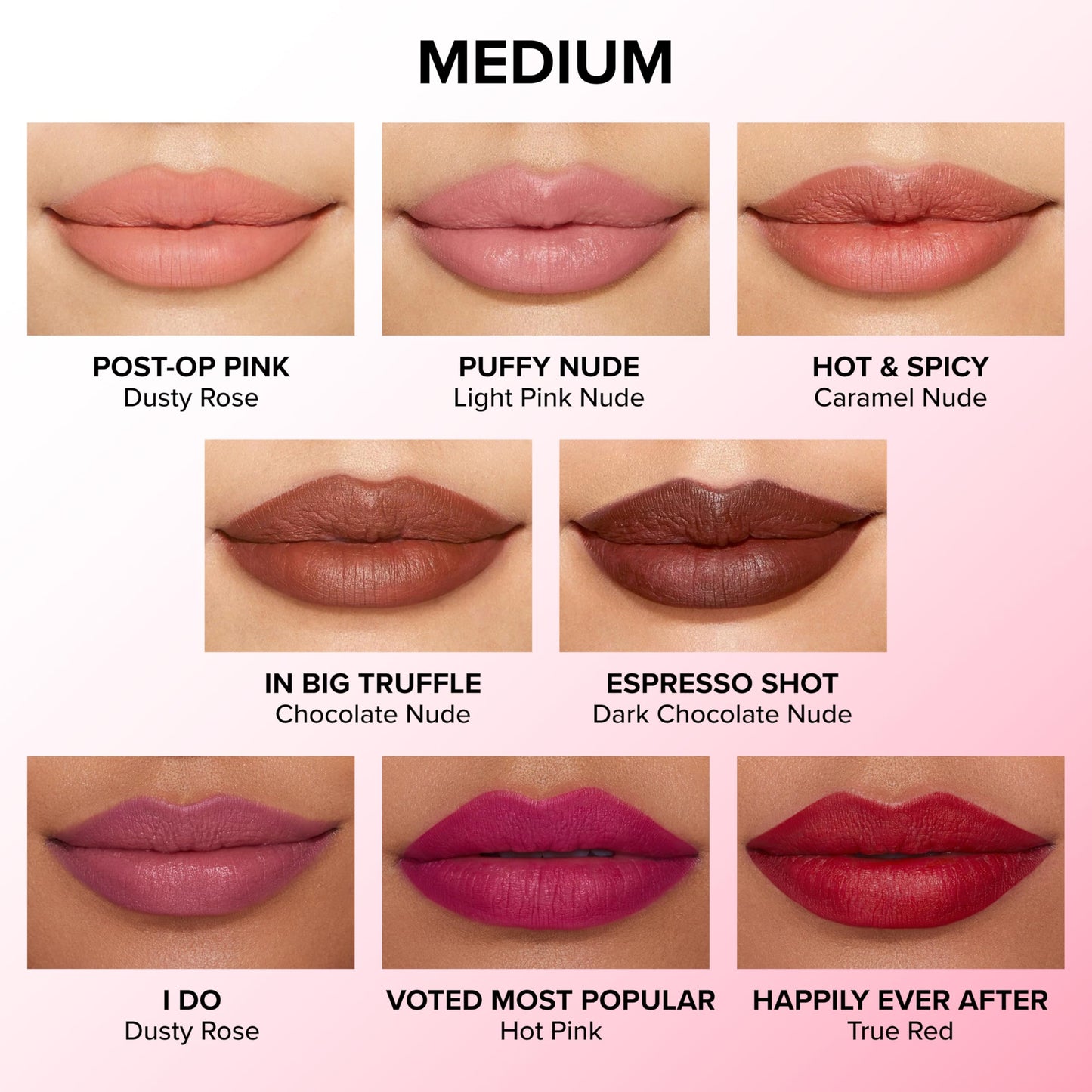 Too Faced Lip Injection Extreme Lip Shaper Plumping Lip Liner | Long Lasting + Smudge Proof, Post-Op Pink
