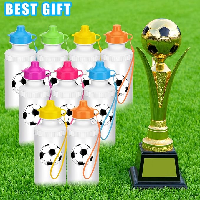 72 Pcs Sports Water Bottles Bulk 20 oz Plastic Water Bottles Reusable Squeeze Water Bottles Team Bottles with Pull Top Cap for Adults Kids Outdoor Cycling Fitness