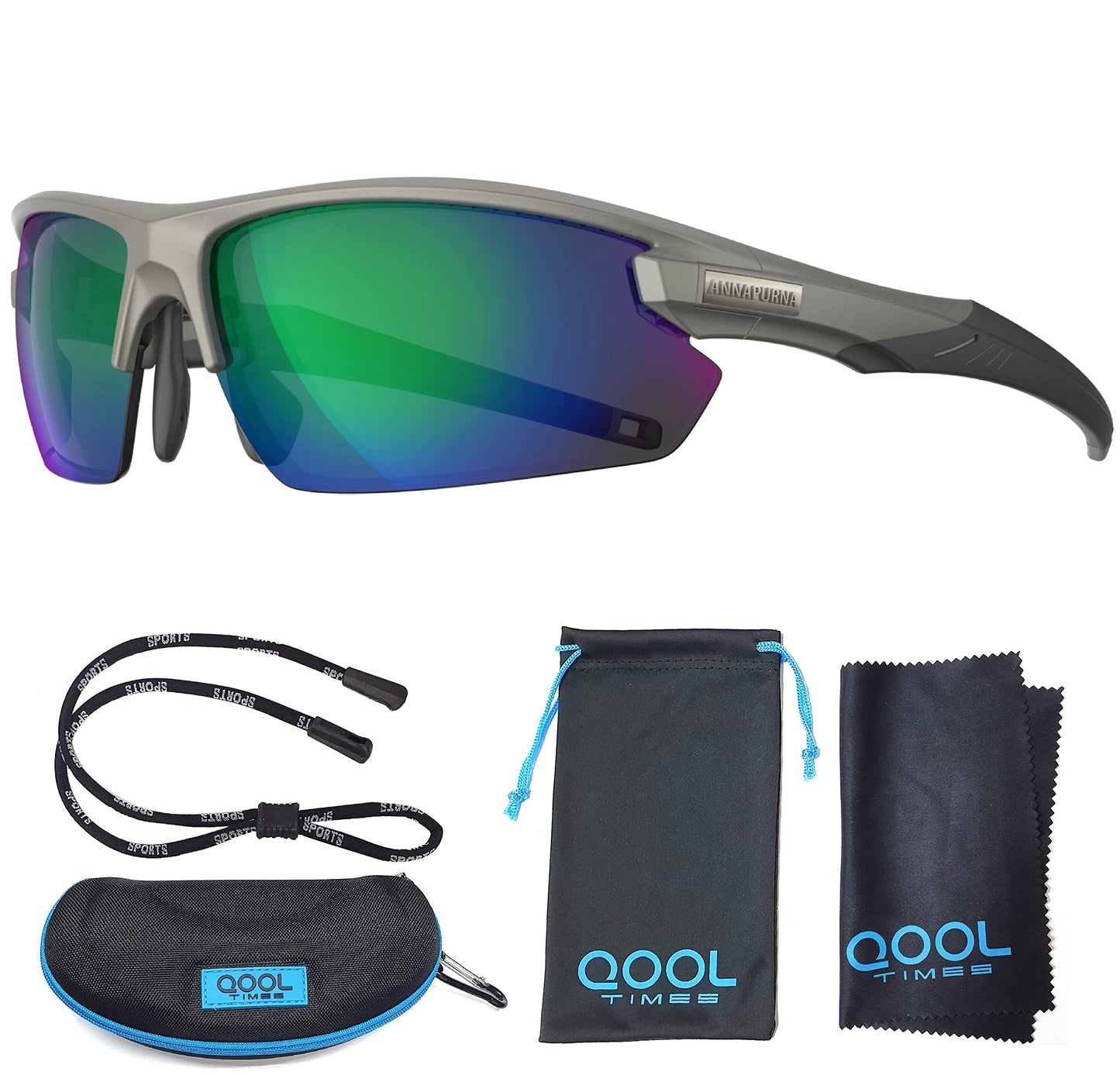 QOOL TIMES Living out your J50 Mens Fishing Sunglasses Polarized for Women UV400