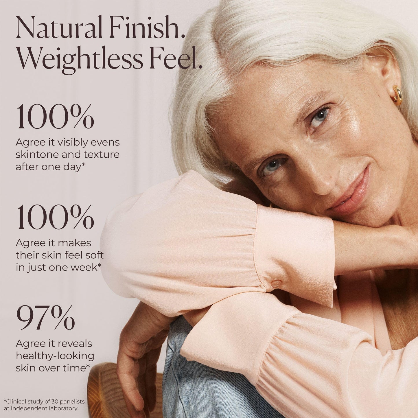 Laura Mercier Tinted Moisturizer Natural Dewy with SPF 30: 24HR+ Hydration, Long Lasting, Sheer to Light, Buildable Coverage, Dewy Finish, Improve Skin Tone and Texture, Skin Tint, Ochre