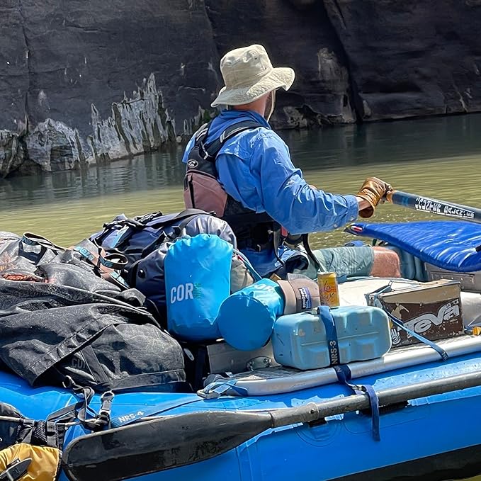 COR Surf Floating Waterproof Dry Bag 3L | 5L |10L | 15L Roll Top Sack Keeps Gear Dry for Kayaking, Rafting, Boating, Swimming, Camping, Hiking, Beach, Fishing