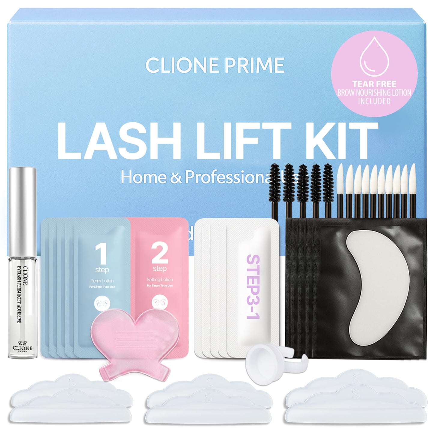 Korean Lash Lift Kit - Eye Brow Lamination Kit Eyelash Perm Kit Eyelash Lift Kit Lash Perm Eyebrow Lamination