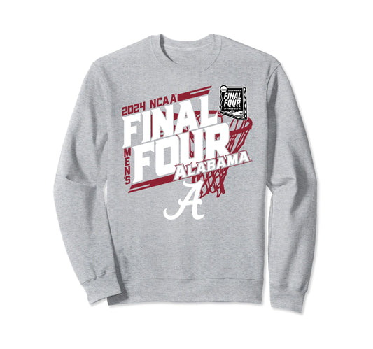 Alabama Crimson Tide Final Four 2024 March Madness Net Sweatshirt