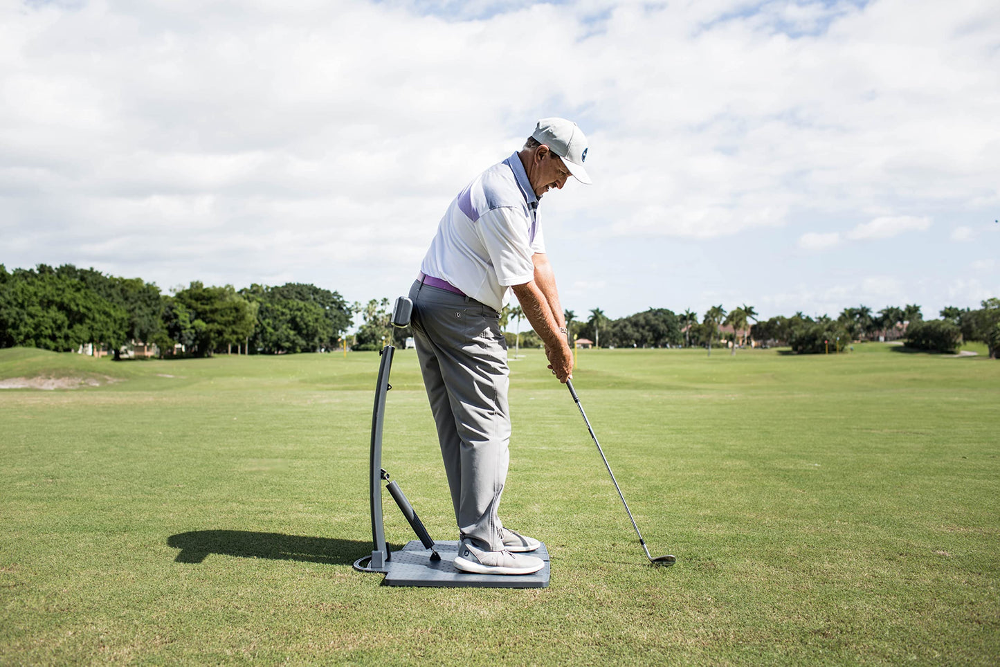 Birdie Town Golf Posture Pod - Golf Swing Trainer for Players of All Levels & Abilities - Improve Your Golf Game with The Posture Corrector - Made for Tour, Pro & Amature Golfers - for Men & Women