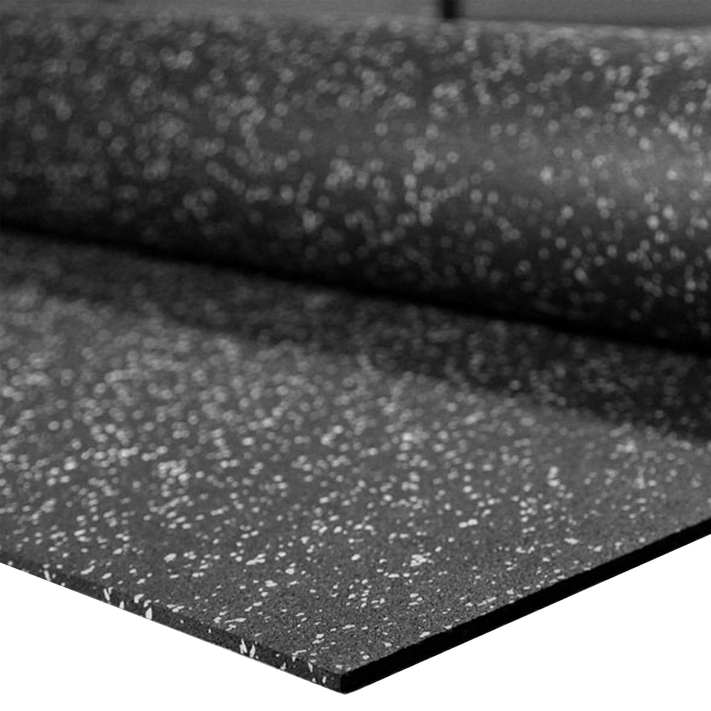Flooring Inc 1/4" Tough Rubber Flooring Roll | Flexible Recycled Rubber Gym Floor Mats for Home Gym | Heavy Duty Rubber Mat for Home Gyms, Sheds, Horse Stall Mat or Trailer | 3'x4' | Gray