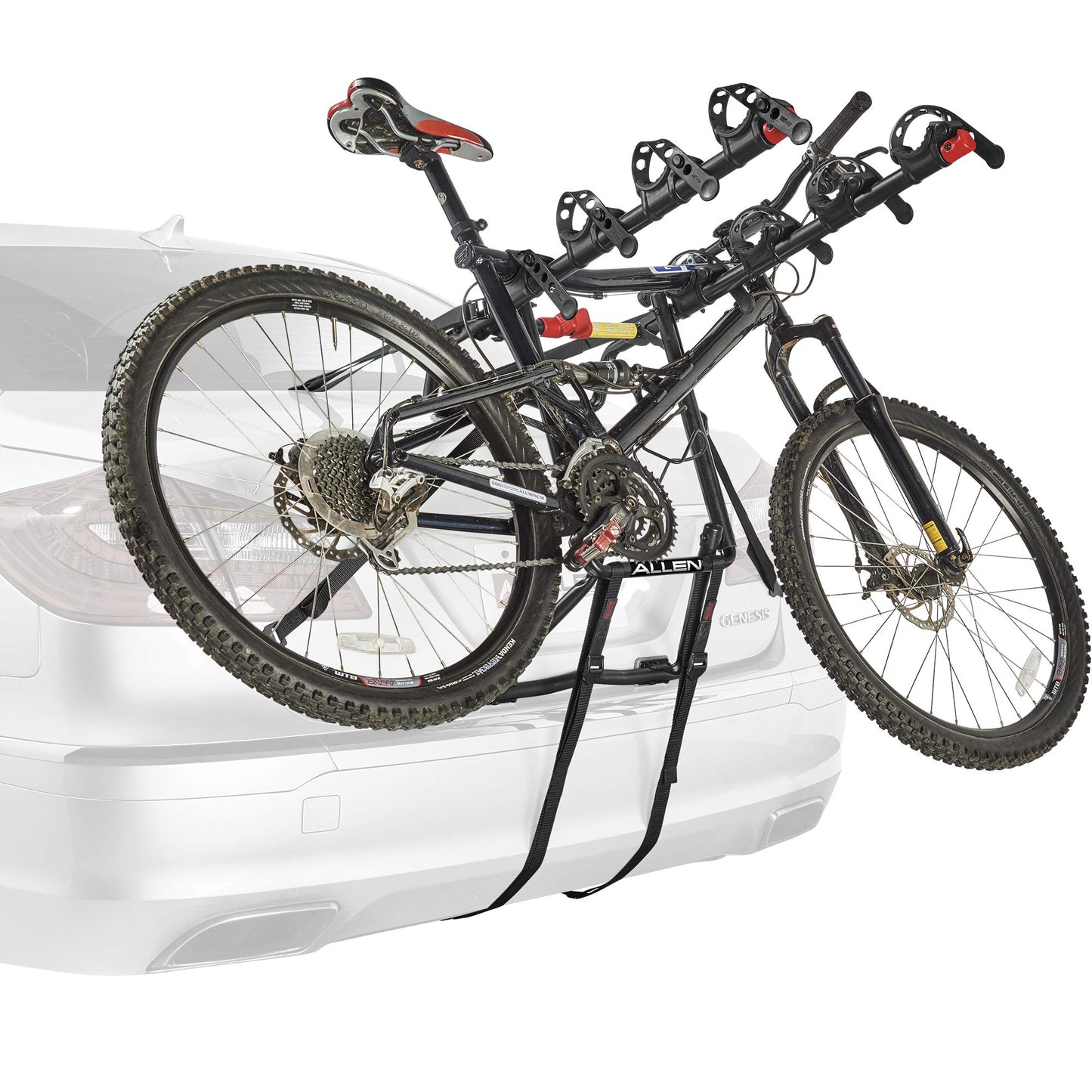 Allen Sports Premier 4-Bike Trunk Rack, Model S104 , Black
