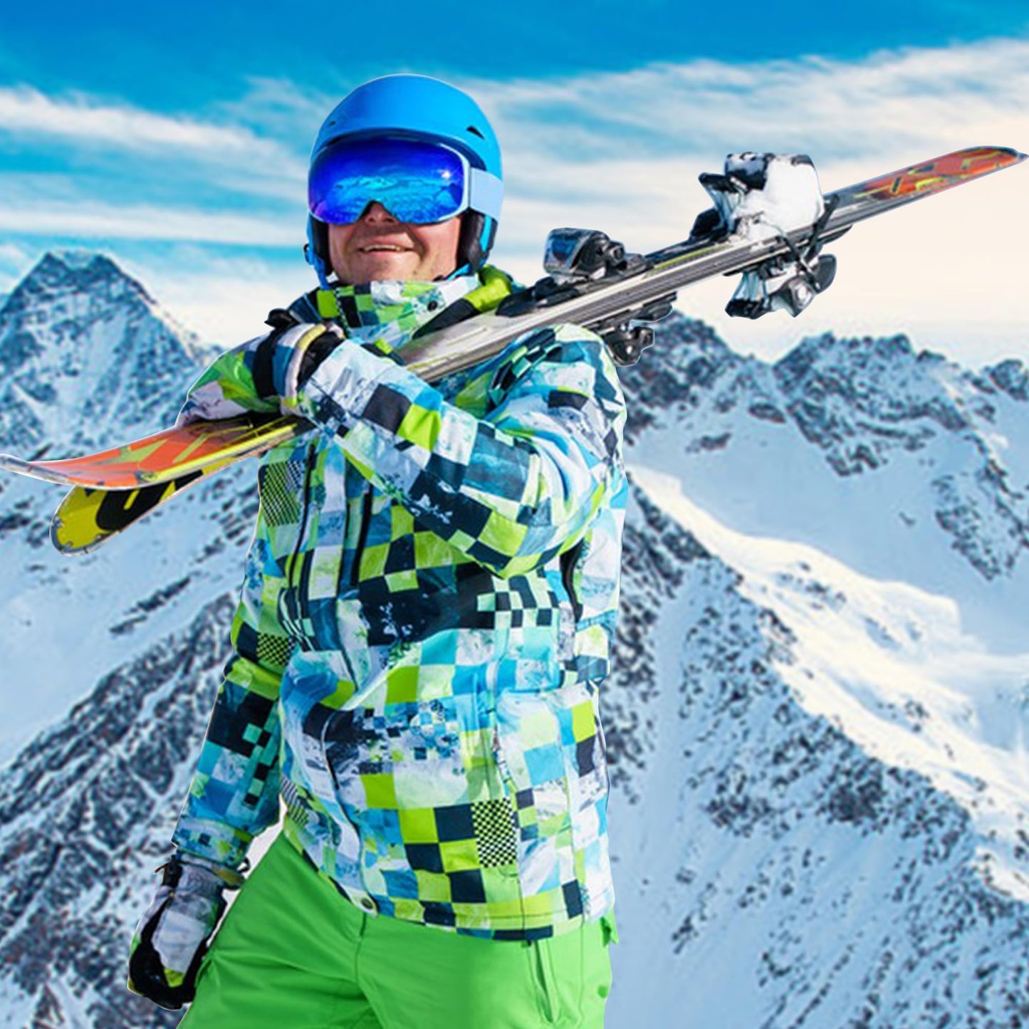 1 Roll Ski Board Protective Mesh-118.1" x 5.9" Cuttable Snowboard Skin Mesh Protector-Black Ski Skins Net for Prevent Snow and Ice from Sticking or Freezing