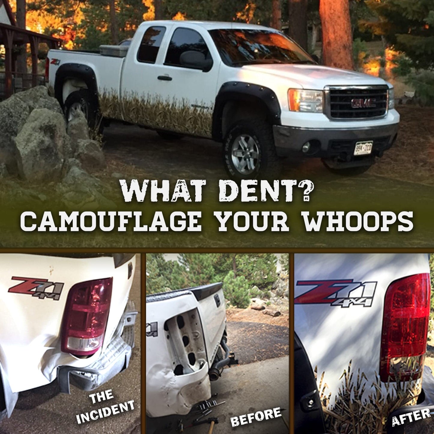 Mossy Oak Matte Camo Roll Hunting Patterns, Self-Adhesive Vinyl Wrap, DIY (24"x12", Original Bottomland)