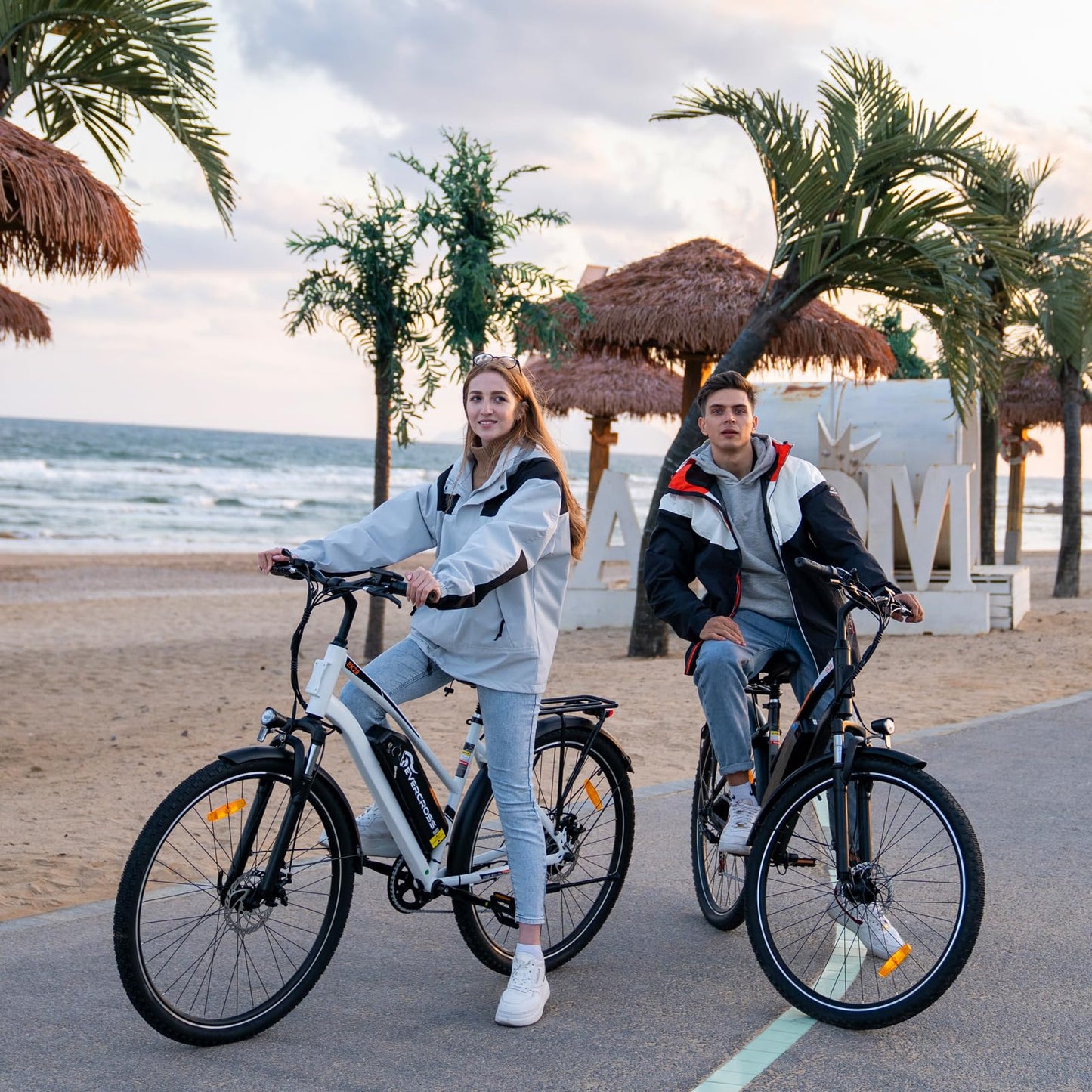 EVERCROSS EK28 28" Electric Bike for Adults, 500W Electric Mountain Bike with 36V 12AH Battery, 60 Miles Range & 20 MPH Ebike, 7 Speeds Electric Bicycle and Removable Li-ion Battery, UL 2849