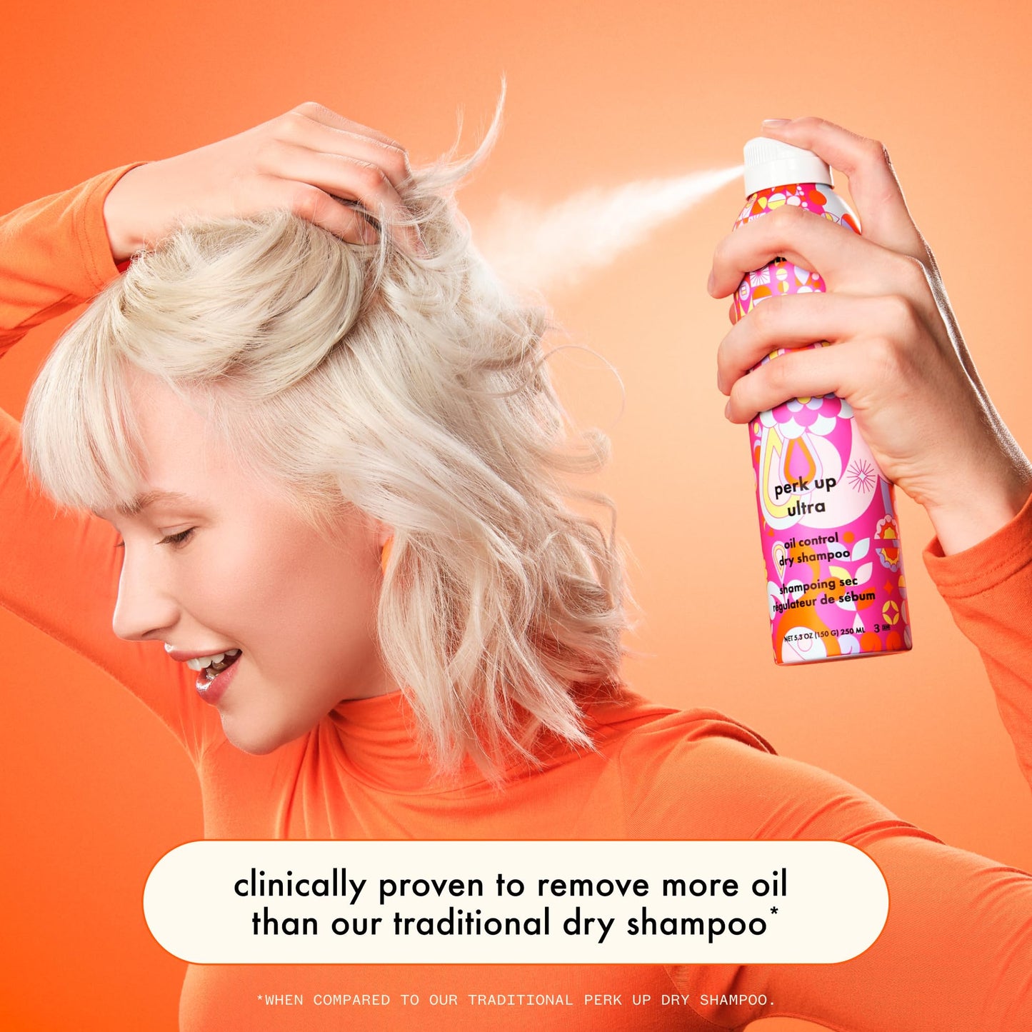 amika Perk Up Ultra Oil Control Dry Shampoo, 5.3oz
