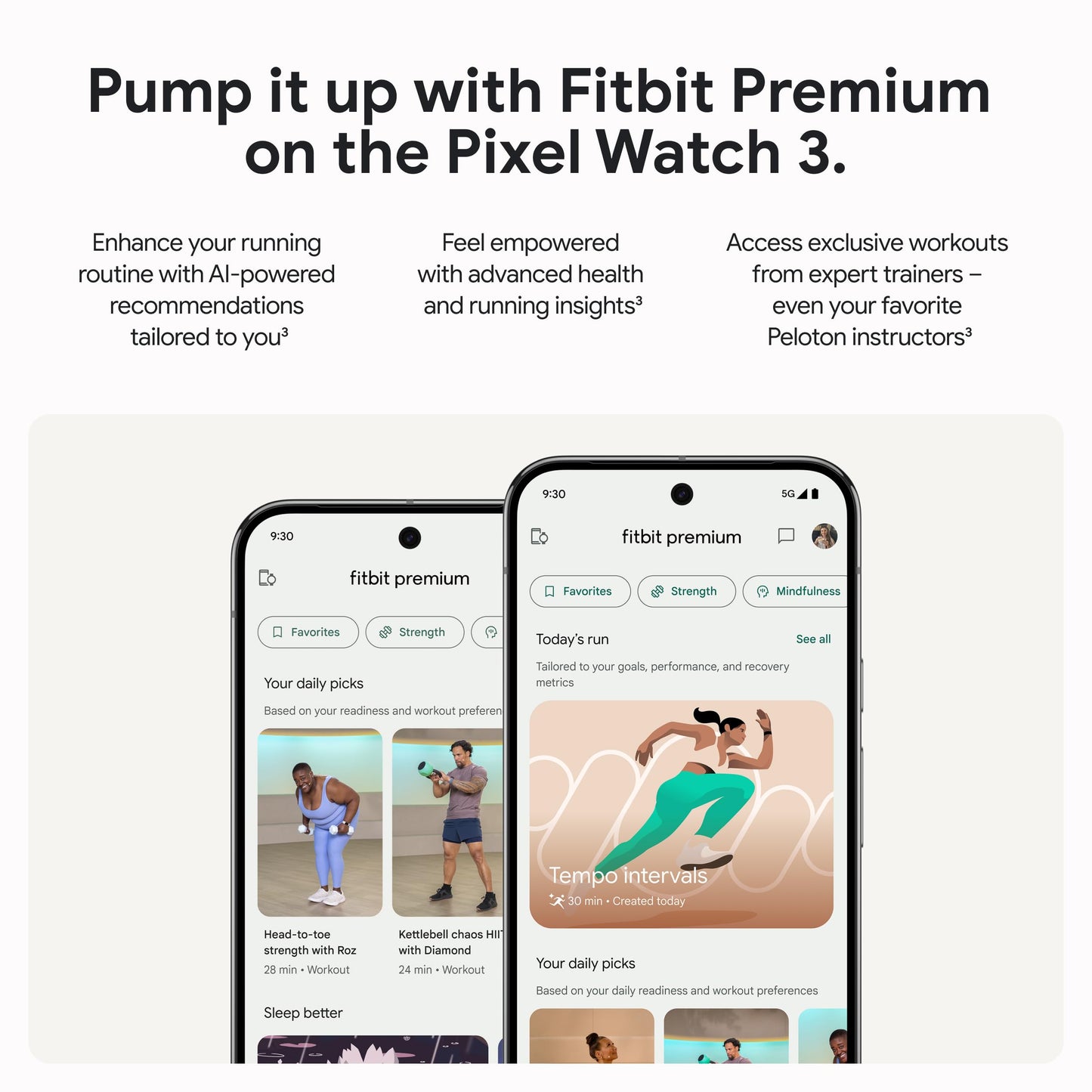 Google Pixel Watch 3 (45mm) Latest Model - Android Smartwatch, Heart Rate Tracking, Fitbit Advanced Running, Fitness Insights, 24-Hour Battery - Matte Hazel Aluminum Case - Hazel Band - Wi-Fi