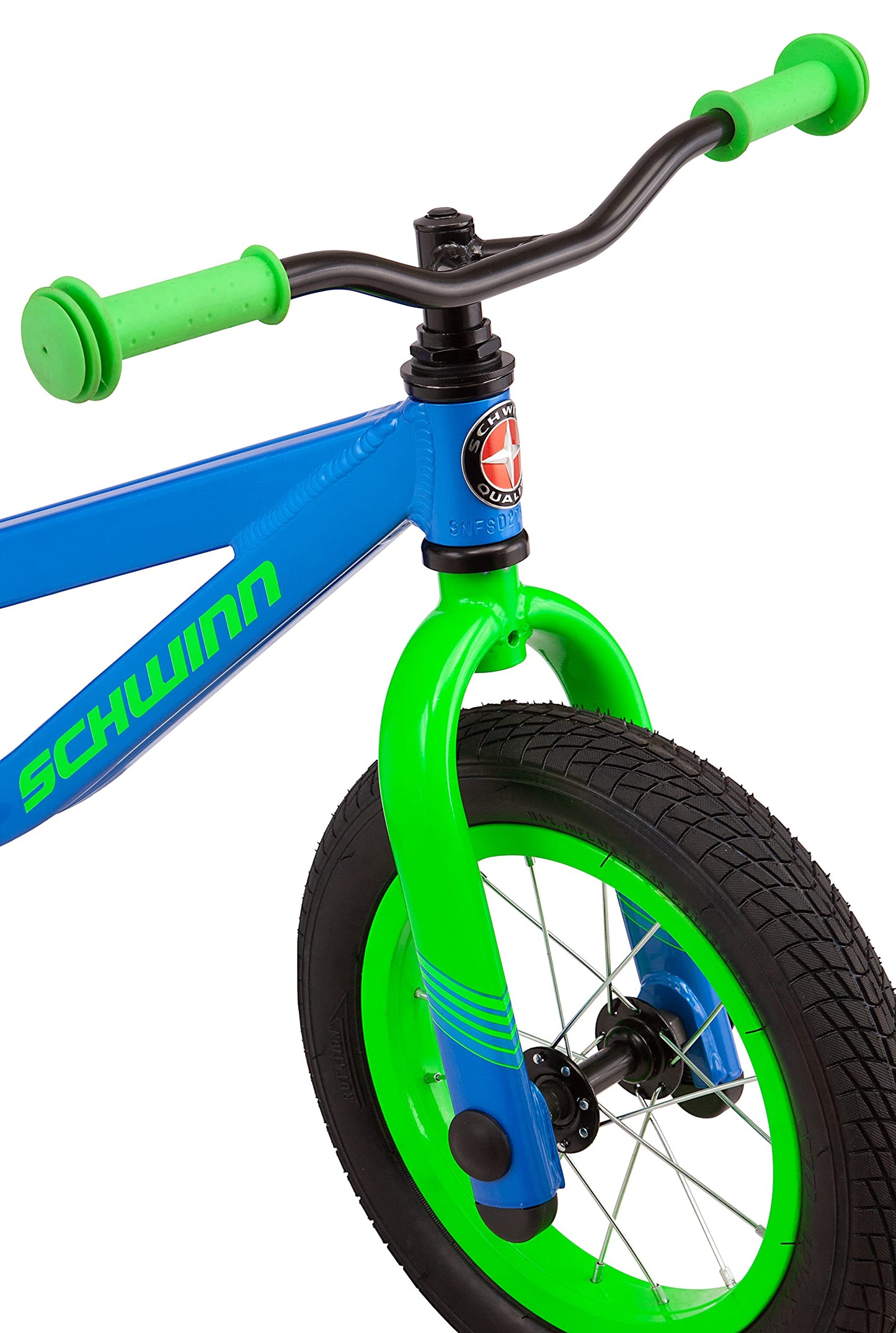 Schwinn Spitfire Boys Balance Bike, 12-Inch Wheels, Beginner Riders Ages 2-4 Years Old, Training Wheels Not Included, Blue