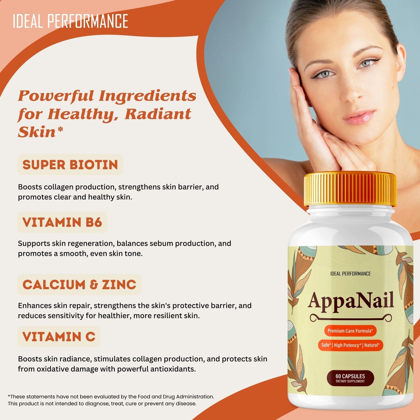 AppaNail Capsules, AppaNail Supplement Pills for Healthy Nail Support - Maximum Strength, All Natural Formula for Nail Growth and Resilience - Daily Nail Care Supplement Reviews (5 Pack)