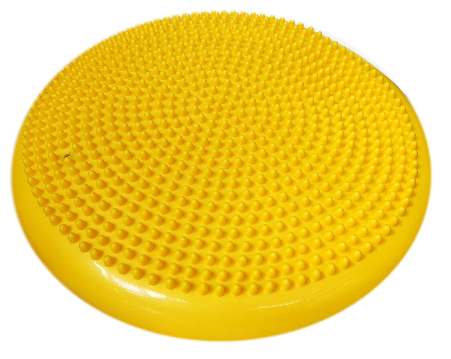 Air Stability Wobble Cushion with Pump, Yellow, 35cm/14in Diameter, Balance Disc