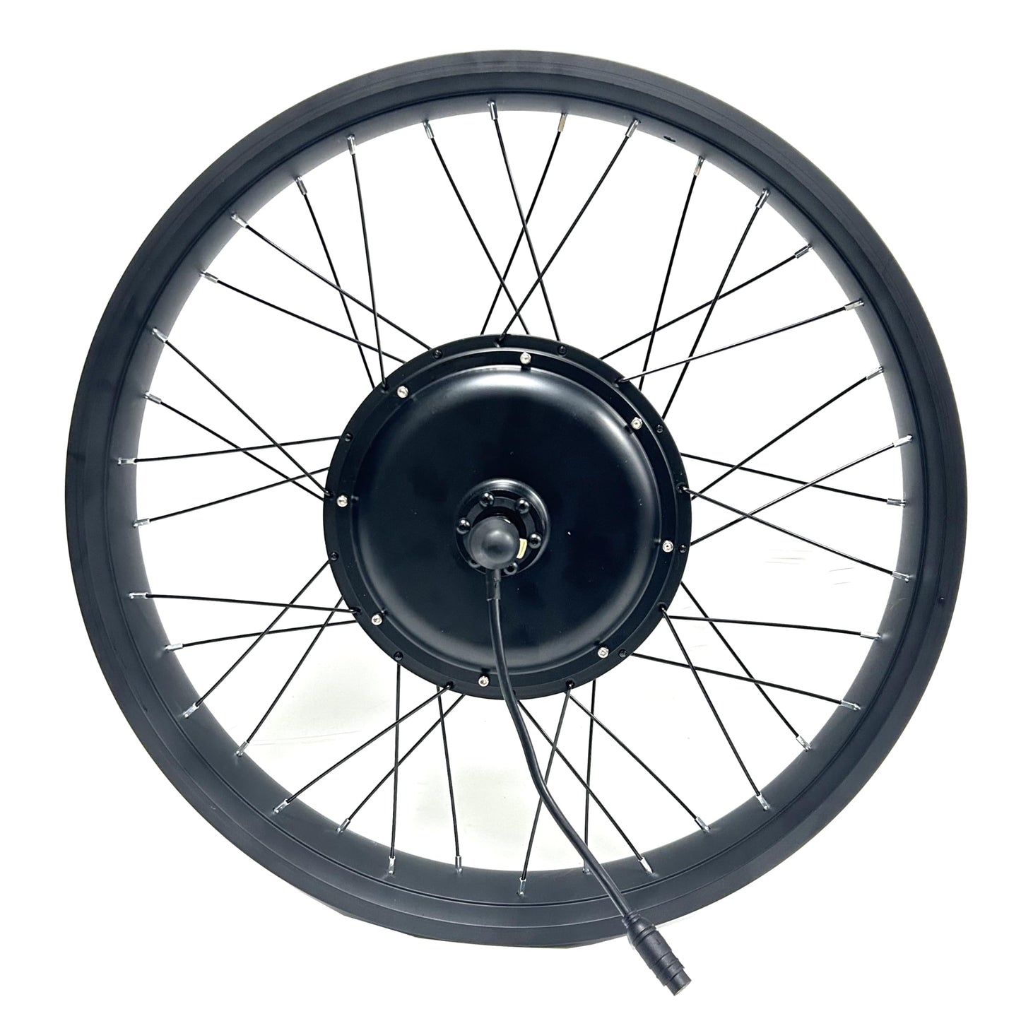 48V1000W Electric Fat Bike 26x4.0inch Hub Motor Kit Rear Drive with Color Display Snow E-Bike Conversion Kit Waterproof 170mm Dropout Big Foot Bike