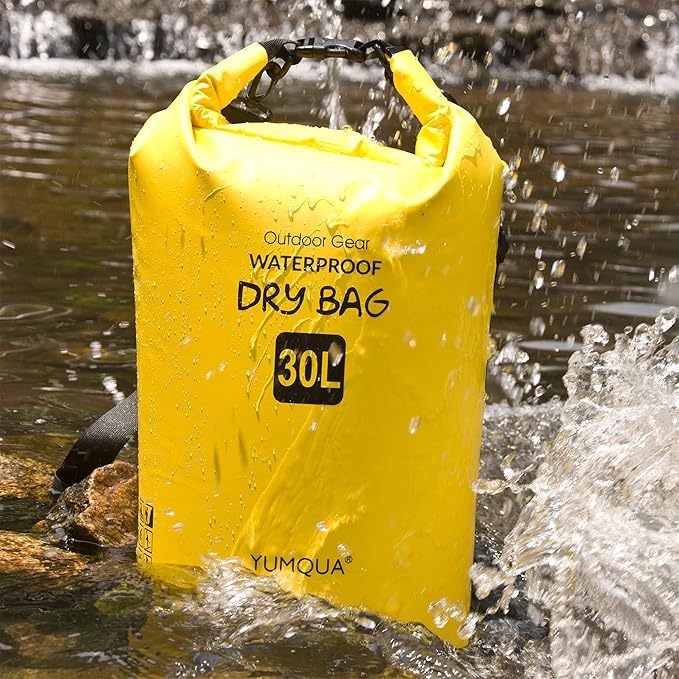 Waterproof Dry Bag Backpack 5L/10L/20L/30L/40L, Roll Top Floating Waterproof Storage Bags for Kayaking, Boating, Swimming, Hiking, Camping and Fishing