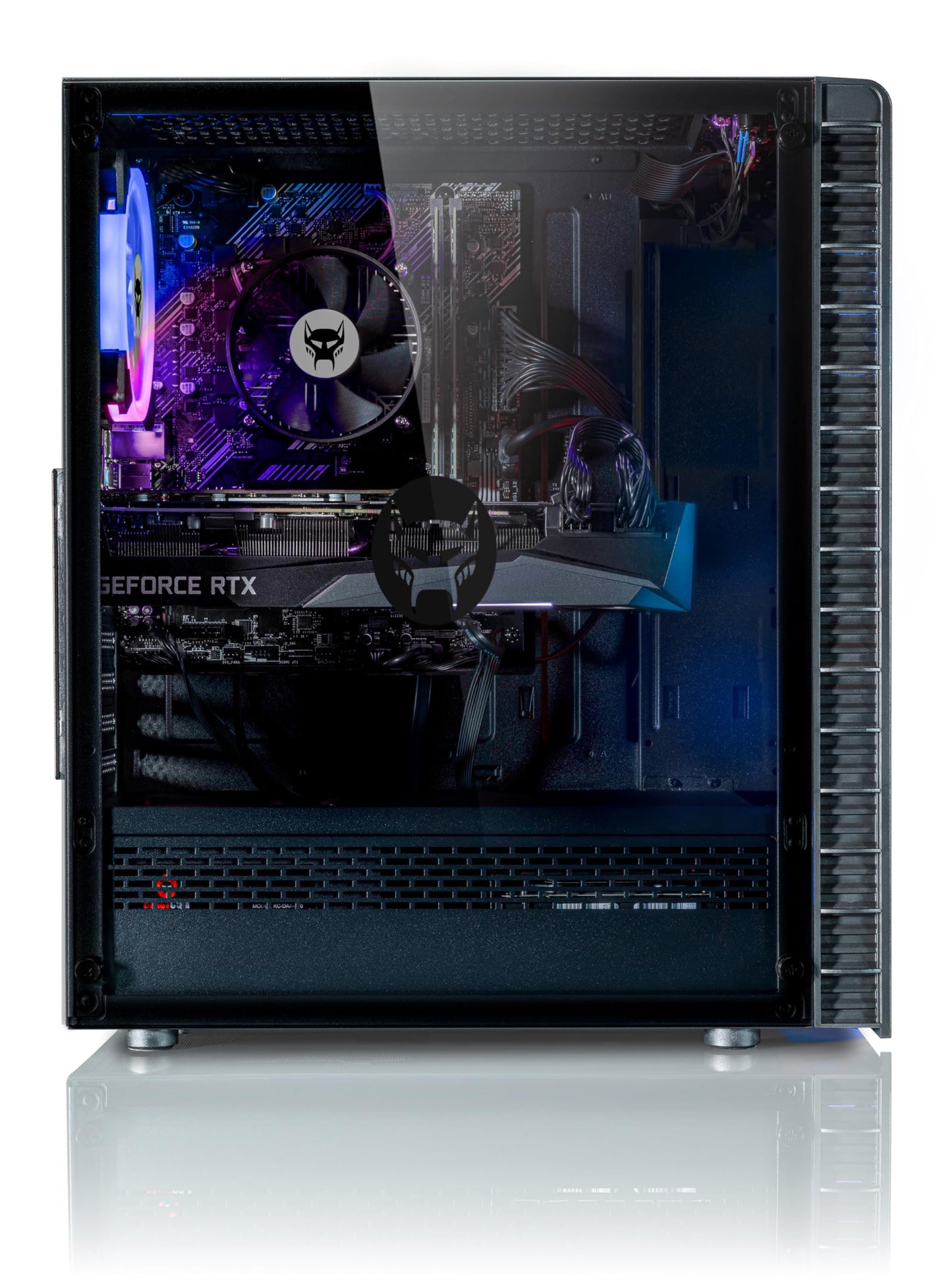 BEASTCOM Q5 Pro Gaming PC | AMD Ryzen 5 4500 6X 3,60GHz 12 Threads | NVIDIA RTX 3050 4GB | 32GB RAM | 1TB NVMe SSD | HDMI | WiFi 5 | Windows 11 Pro