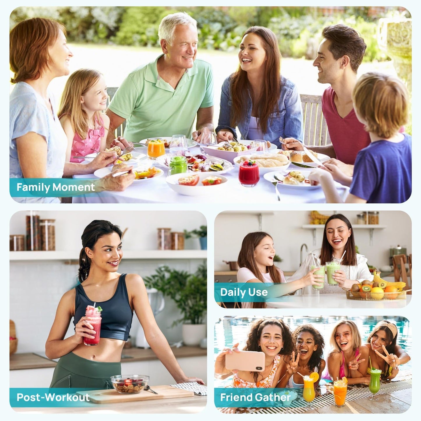 Rellytech Slushie Machine for Home – 70oz Frozen Drink Maker with 6 Presets, No Ice Needed, 360° Mixing, One-Touch Self-Cleaning, Ice Cream & Smoothie Machine for Margaritas, Frappés, Cocktails & More