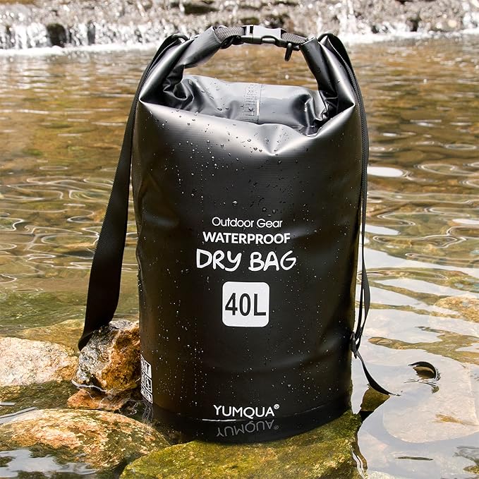 Waterproof Dry Bag Backpack 5L/10L/20L/30L/40L, Roll Top Floating Waterproof Storage Bags for Kayaking, Boating, Swimming, Hiking, Camping and Fishing