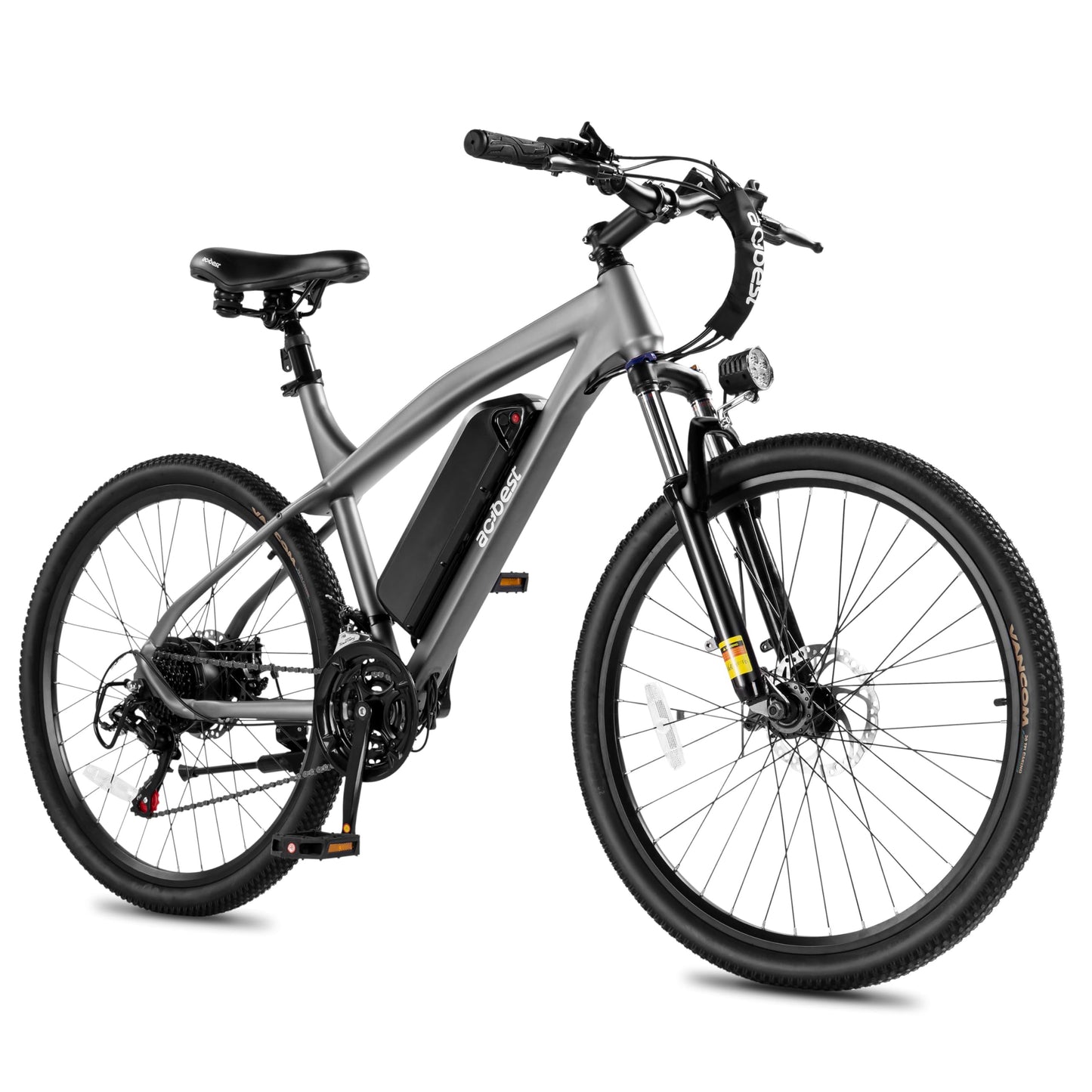 ACTBEST Race Electric Bike for Adults 21-Speed 26" Ebike,Peak 750W Brushless Motor, 22MPH, 468Wh 13AH Removable Battery, Up to 55 Miles, Commuting Mountain Electric Bicycle with Fork Suspension,26G